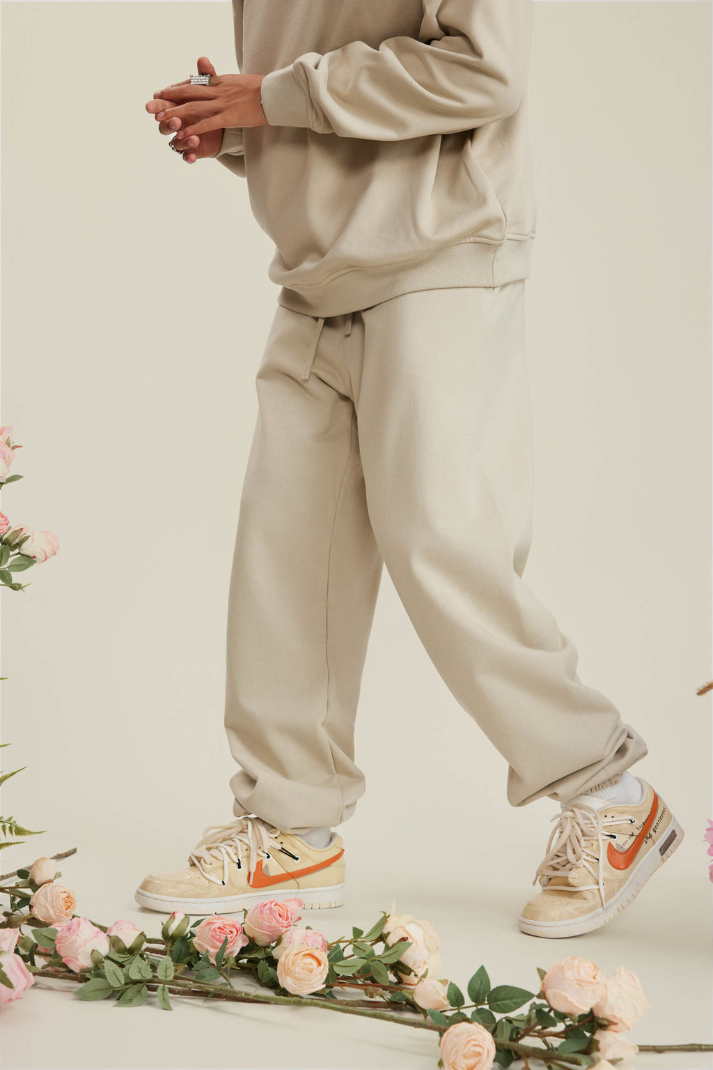 440GSM Men's Relaxed Fit Terry Jogger Pants