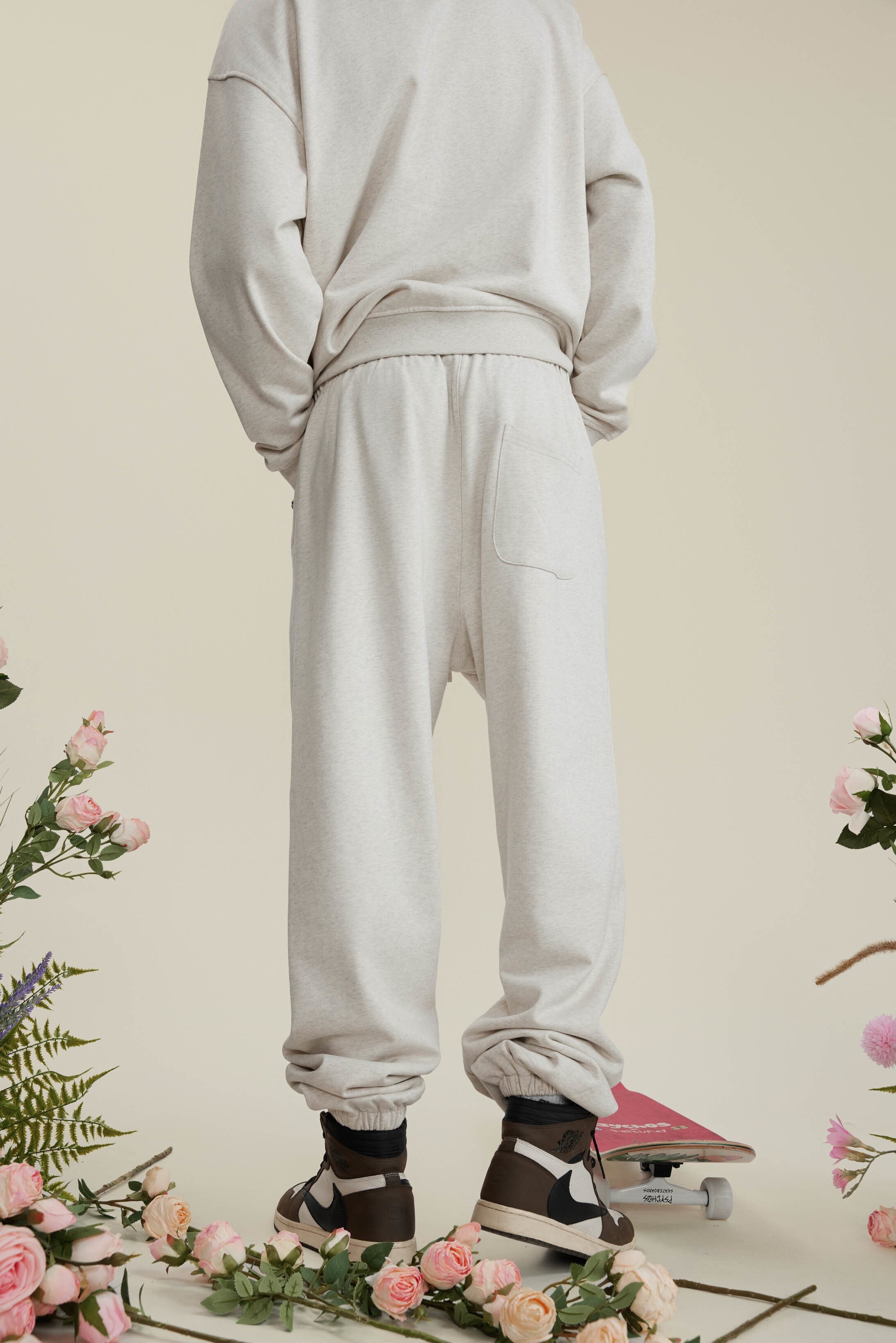 440GSM Men's Relaxed Fit Terry Jogger Pants
