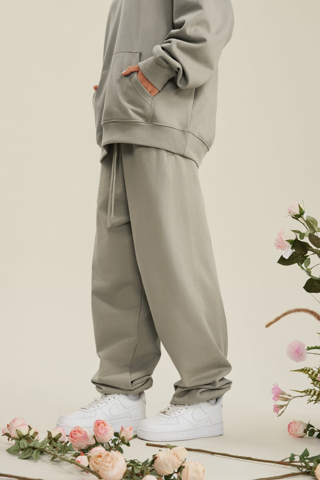 440GSM Men's Relaxed Fit Terry Jogger Pants
