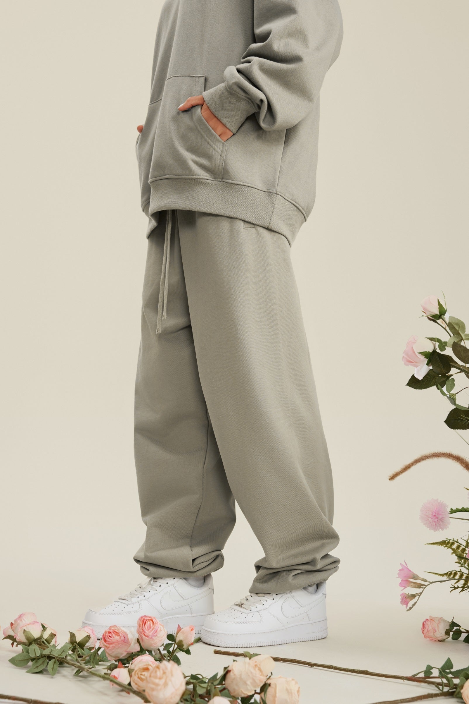 440GSM Men's Relaxed Fit Terry Jogger Pants