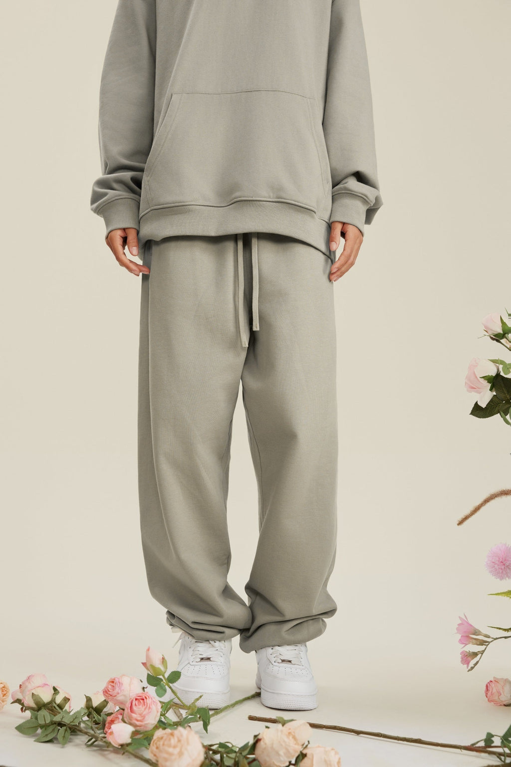 440GSM Men's Relaxed Fit Terry Jogger Pants