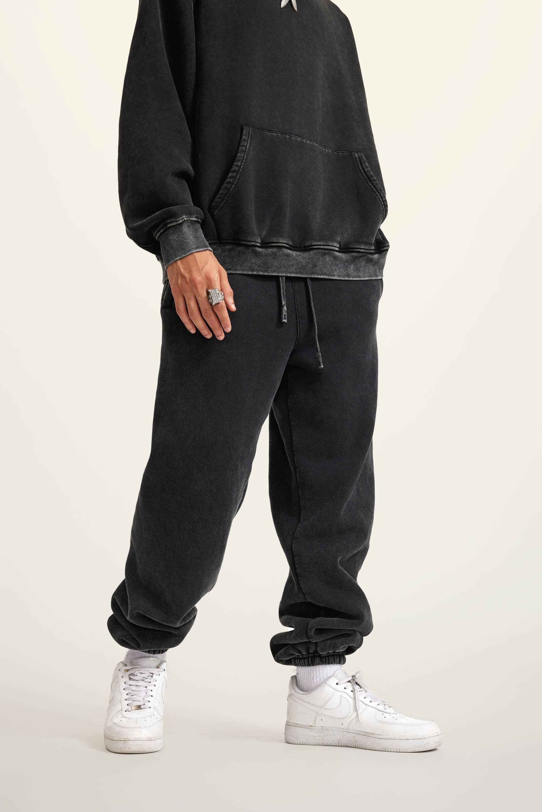 440GSM Unisex Relaxed Fit Loopback Terry Jogger Pants