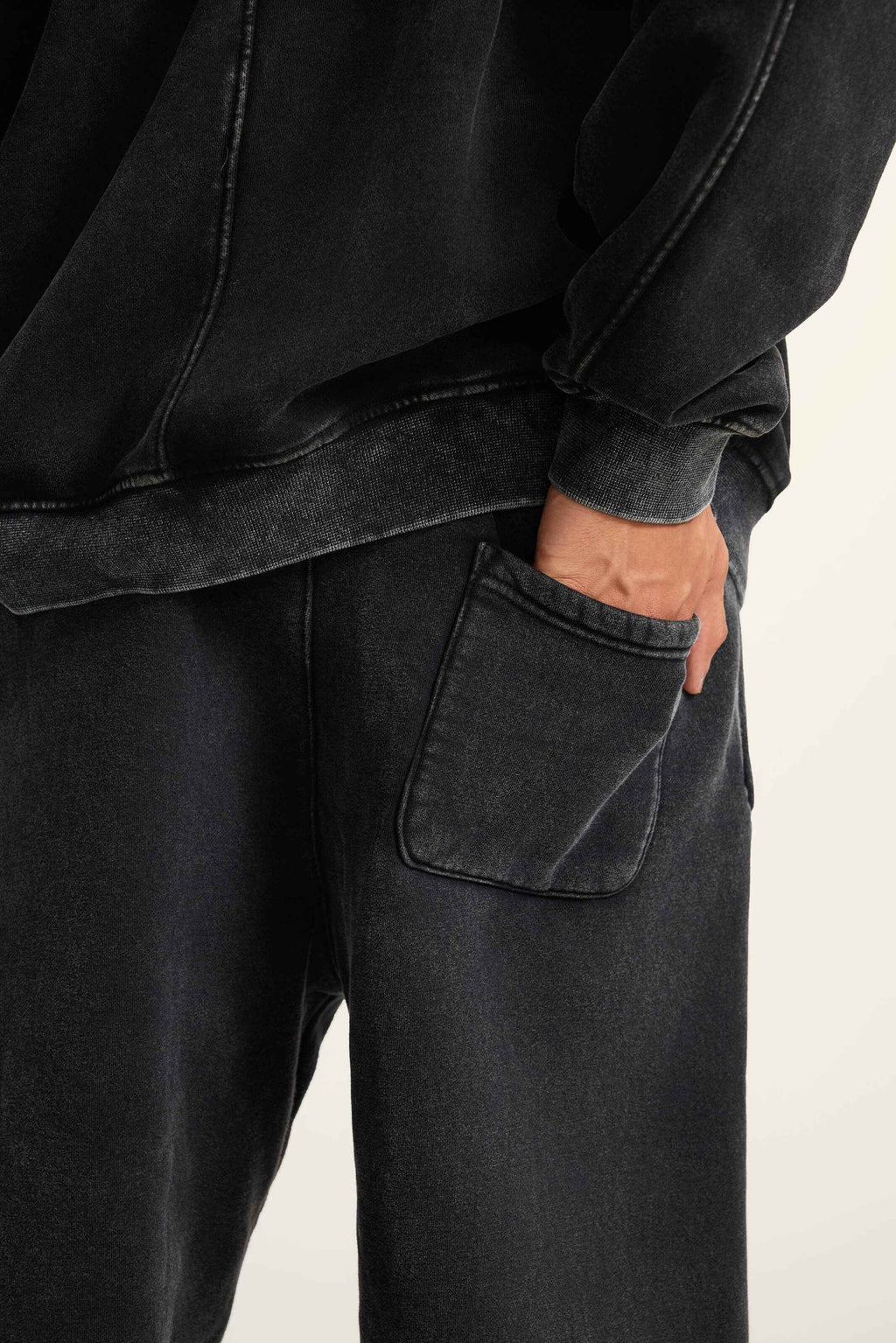 440GSM Unisex Relaxed Fit Loopback Terry Jogger Pants