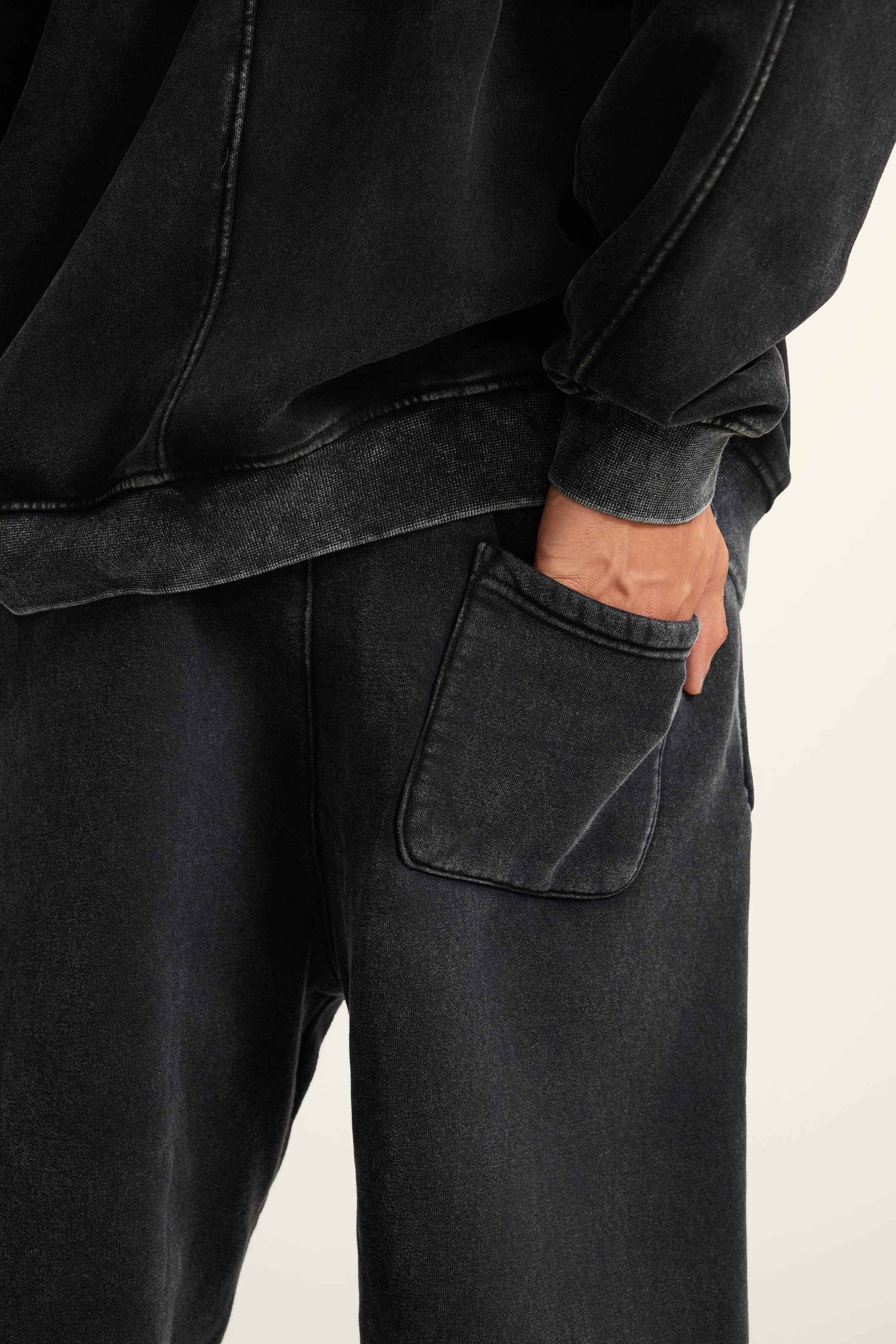 440GSM Unisex Relaxed Fit Loopback Terry Jogger Pants