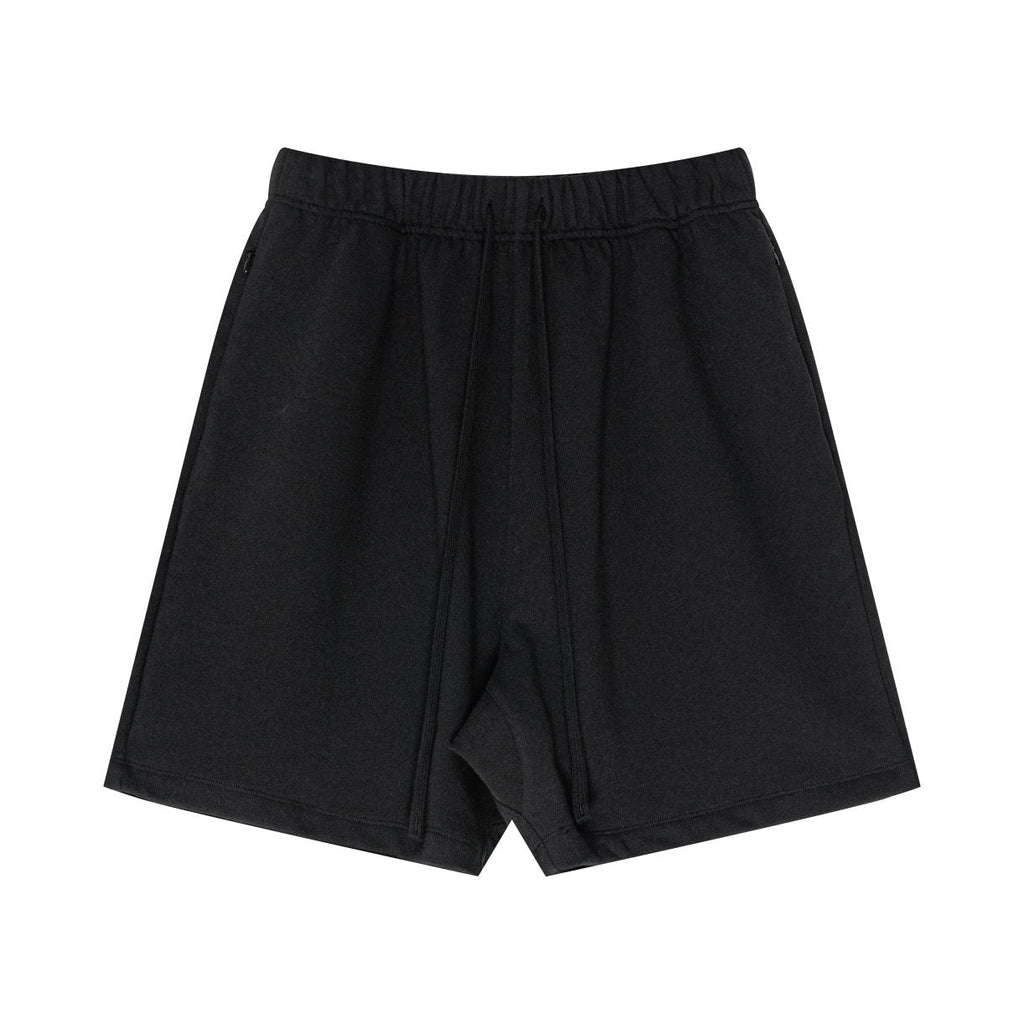 440GSM Men's Heavyweight Invisible-Zipper Shorts