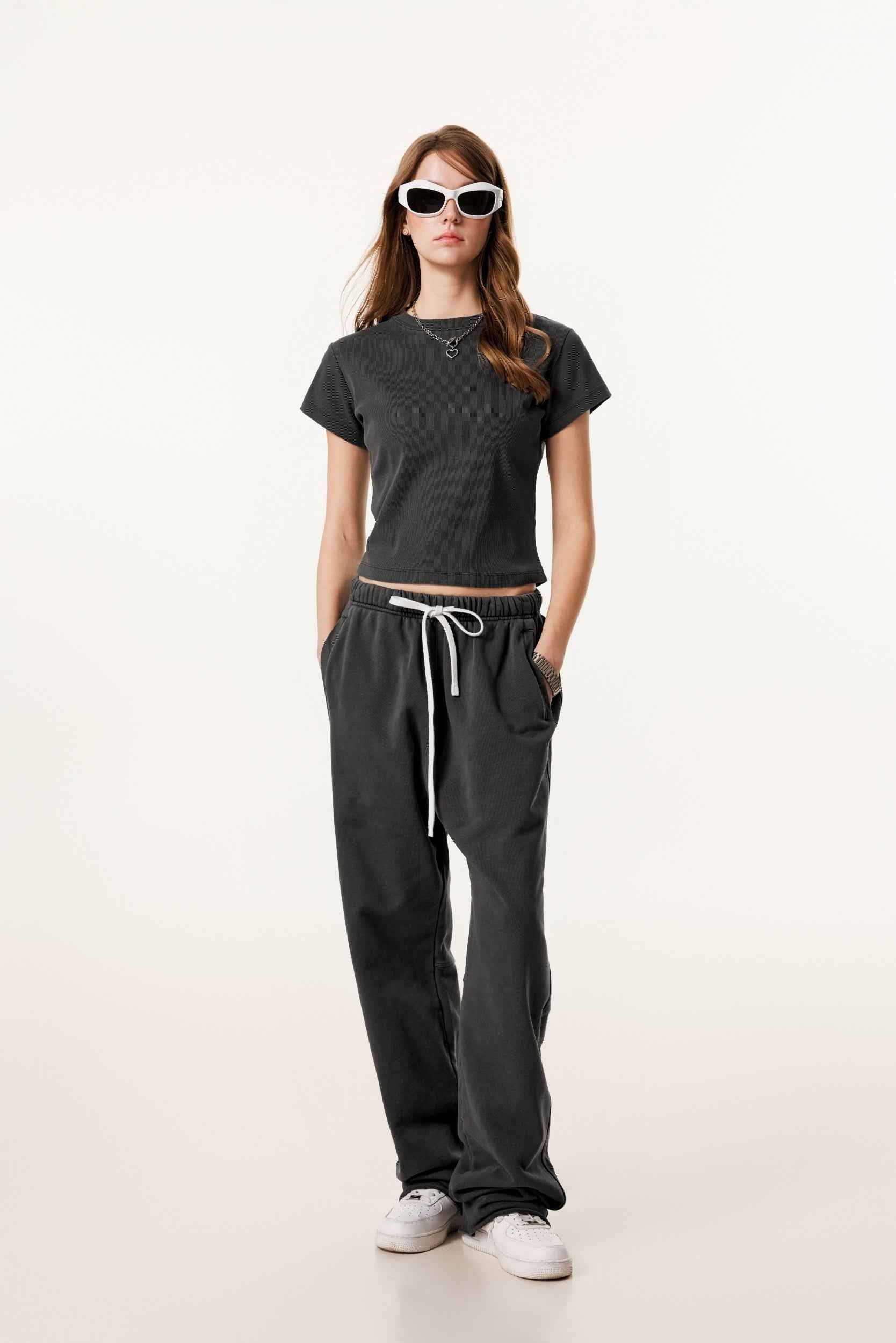 Women’s Figure-Flattering Straight Shoulder T-shirt