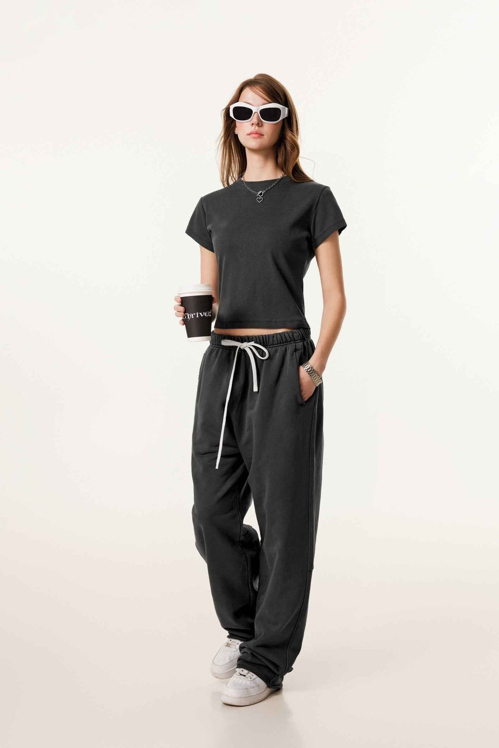 Women’s Figure-Flattering Straight Shoulder T-shirt