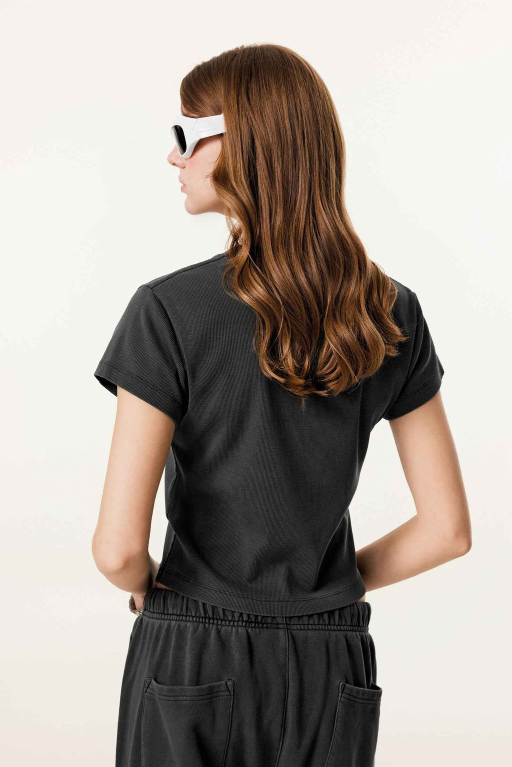 Women’s Figure-Flattering Straight Shoulder T-shirt
