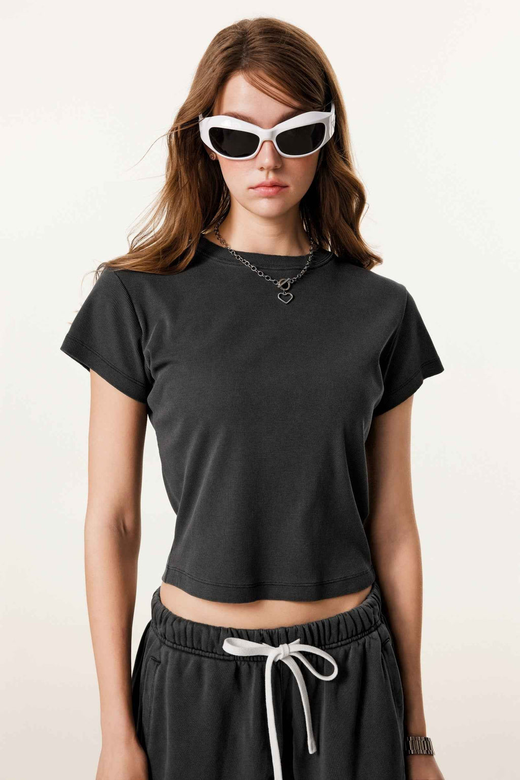 Women’s Figure-Flattering Straight Shoulder T-shirt
