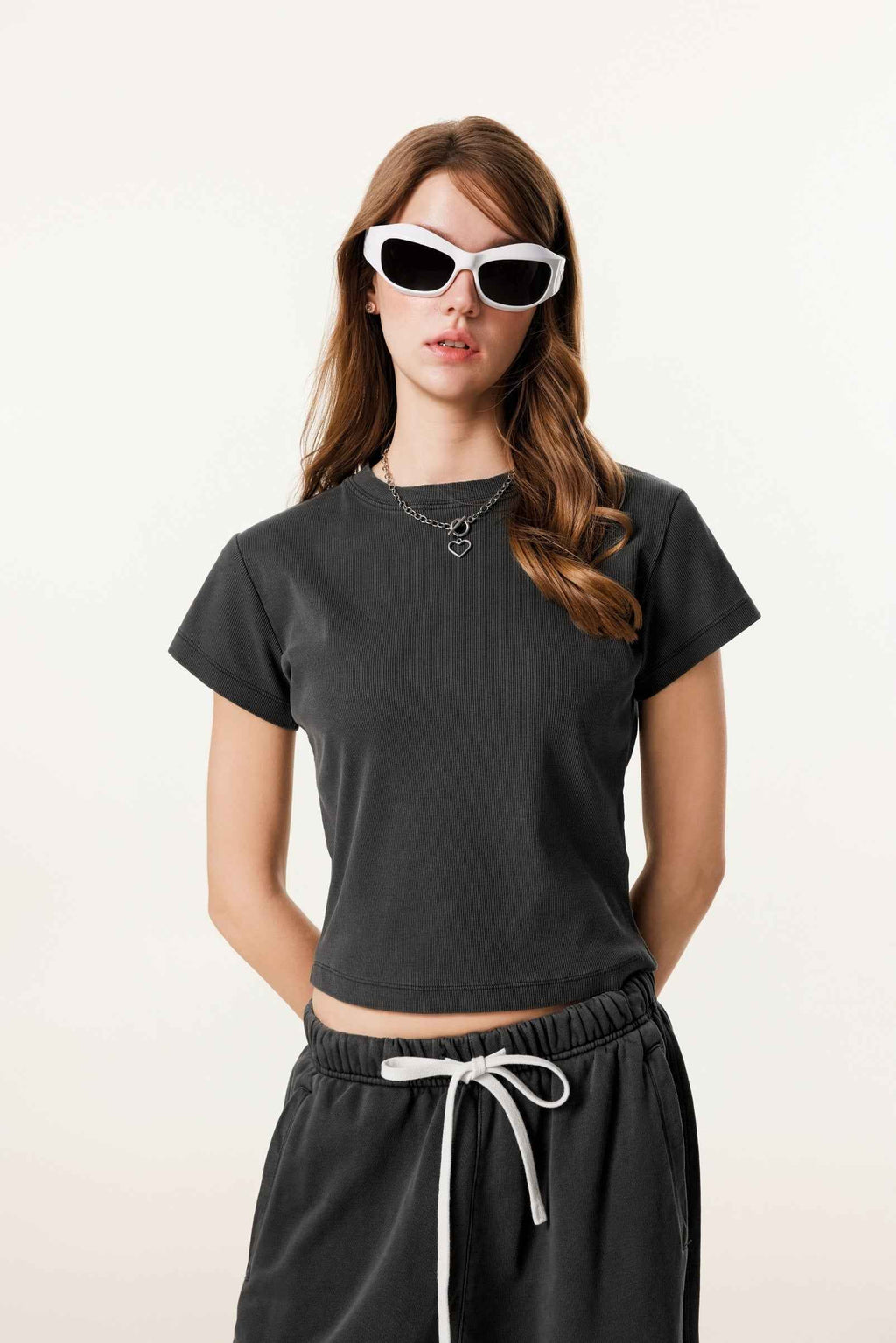 Women’s Figure-Flattering Straight Shoulder T-shirt