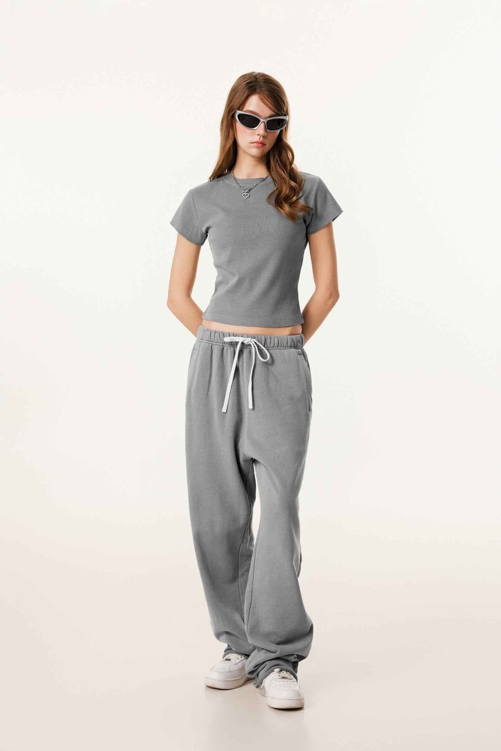 Women’s Figure-Flattering Straight Shoulder T-shirt