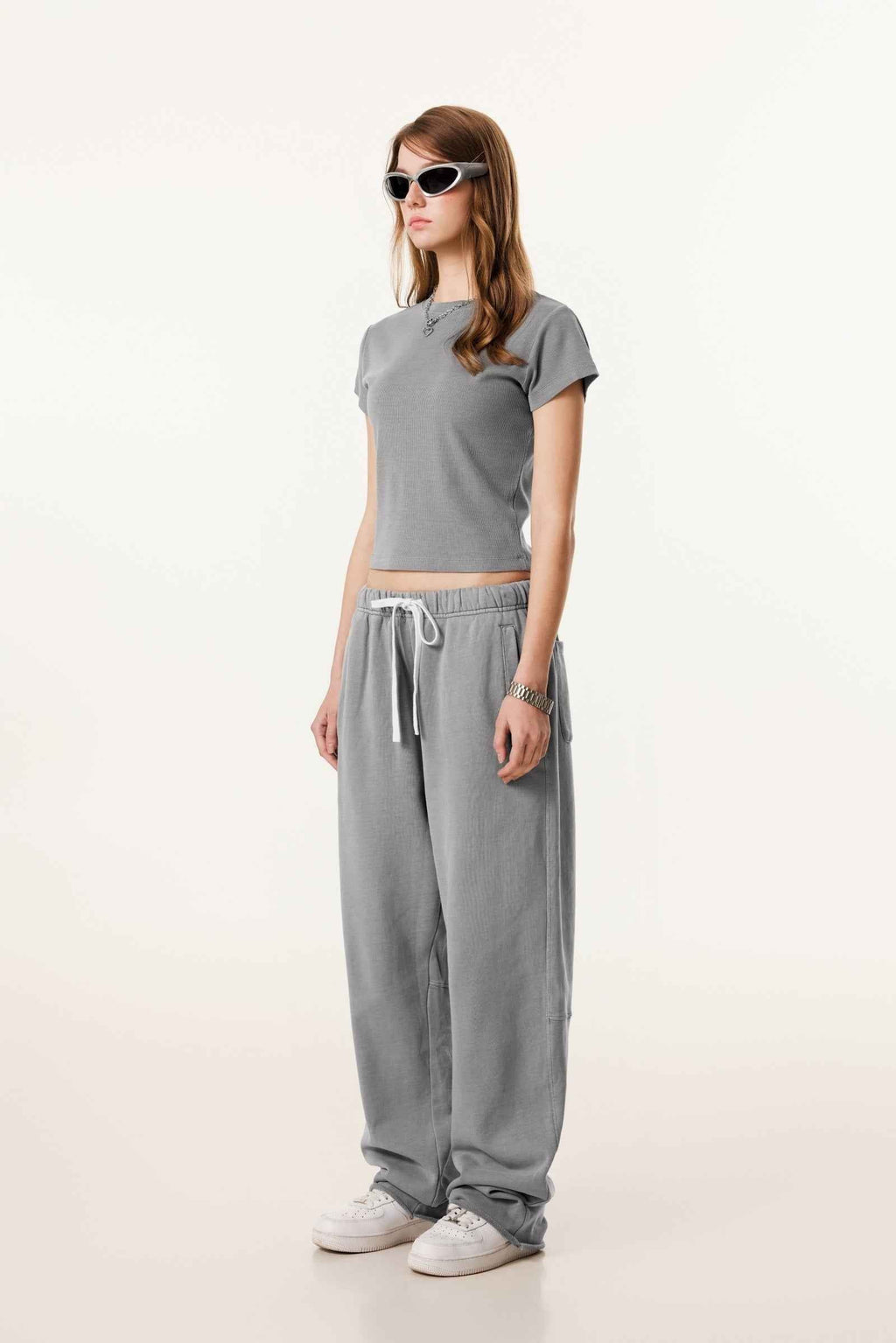 Women’s Figure-Flattering Straight Shoulder T-shirt