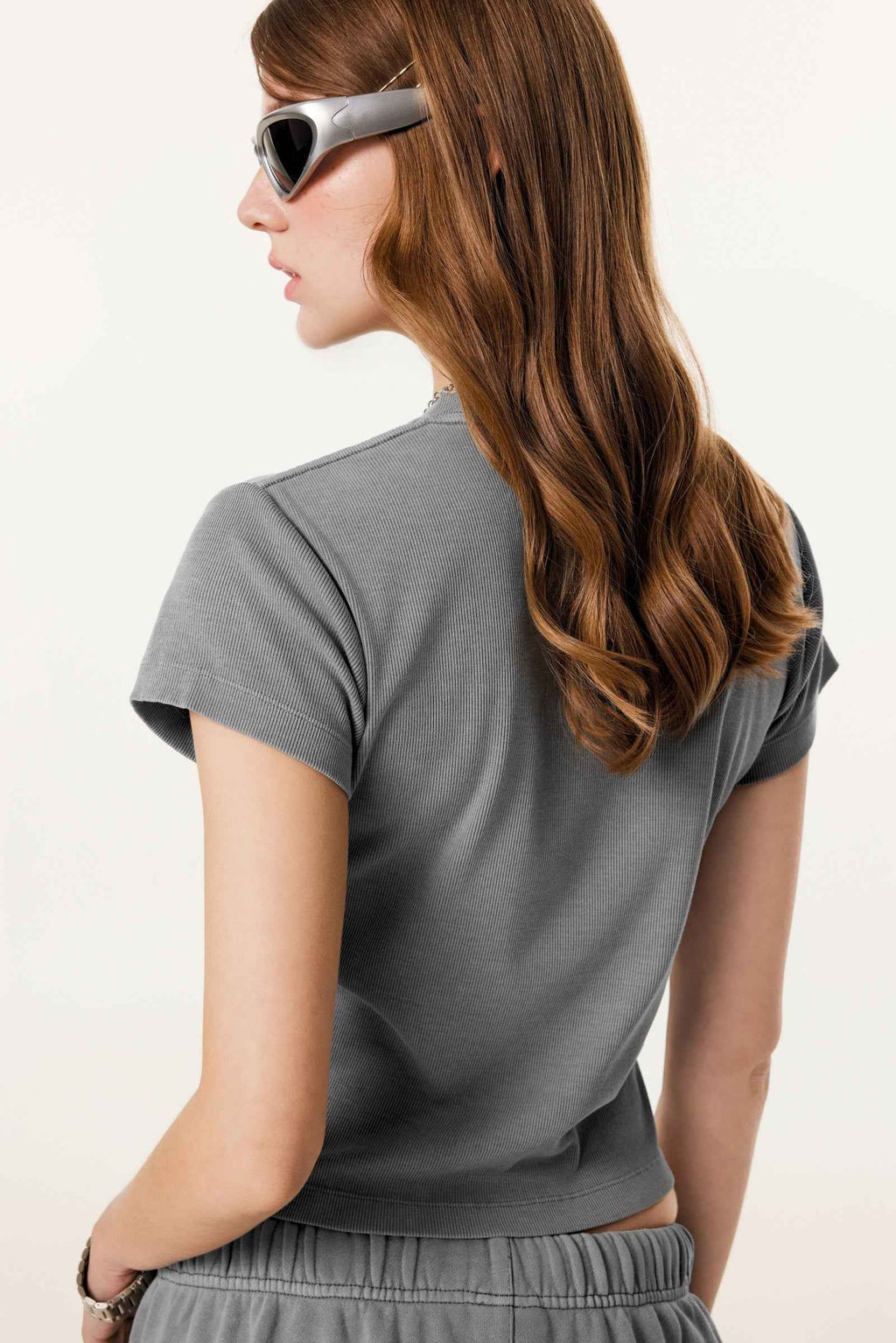 Women’s Figure-Flattering Straight Shoulder T-shirt