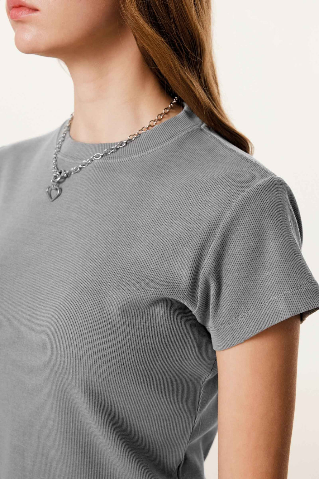Women’s Figure-Flattering Straight Shoulder T-shirt