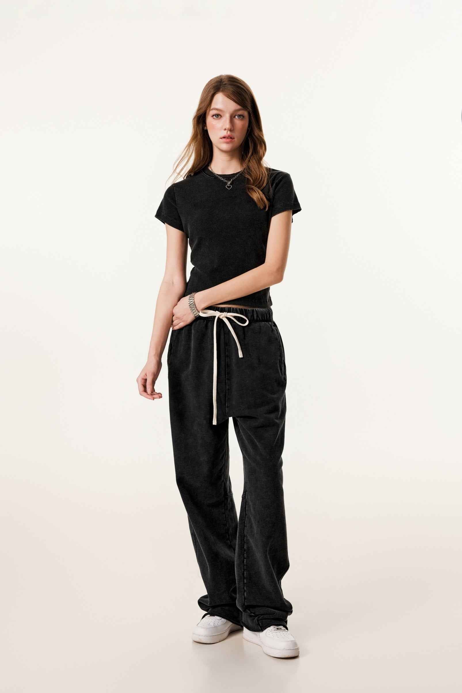 Women’s Figure-Flattering Straight Shoulder T-shirt