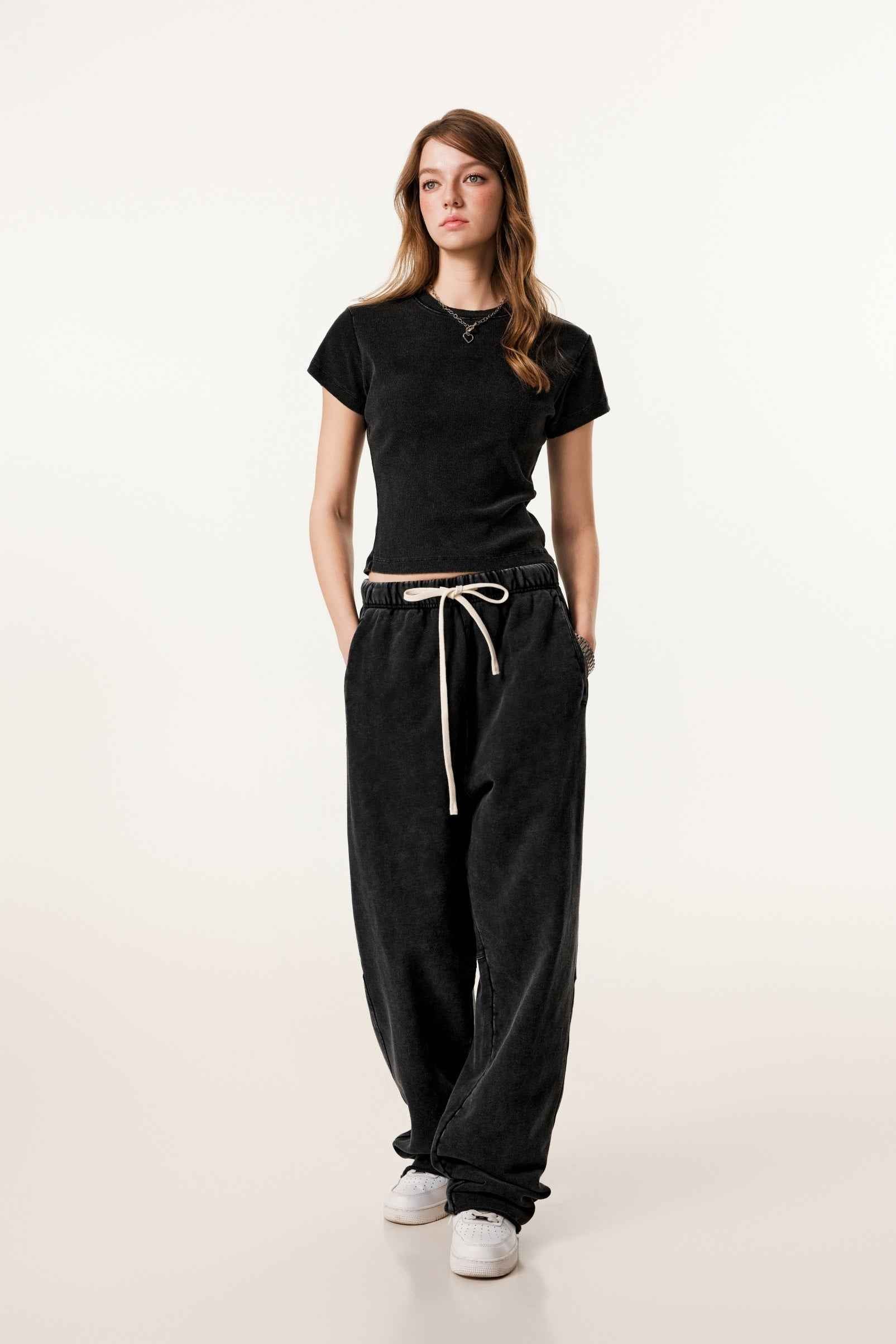 Women’s Figure-Flattering Straight Shoulder T-shirt