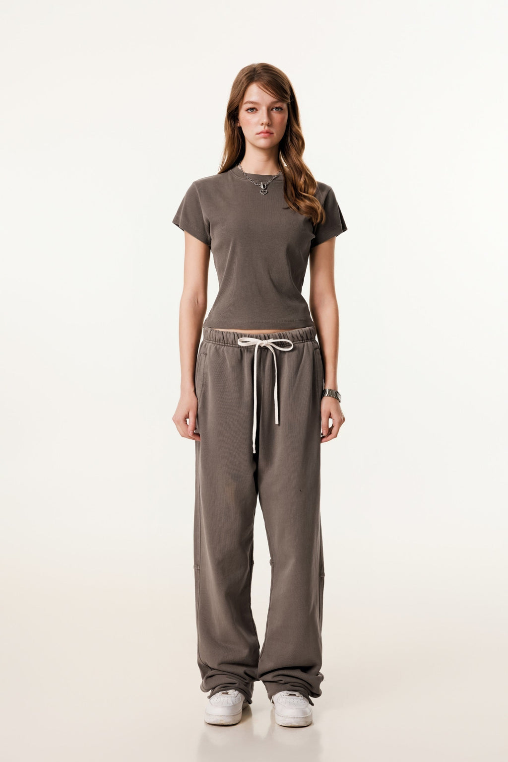 Women’s Figure-Flattering Straight Shoulder T-shirt