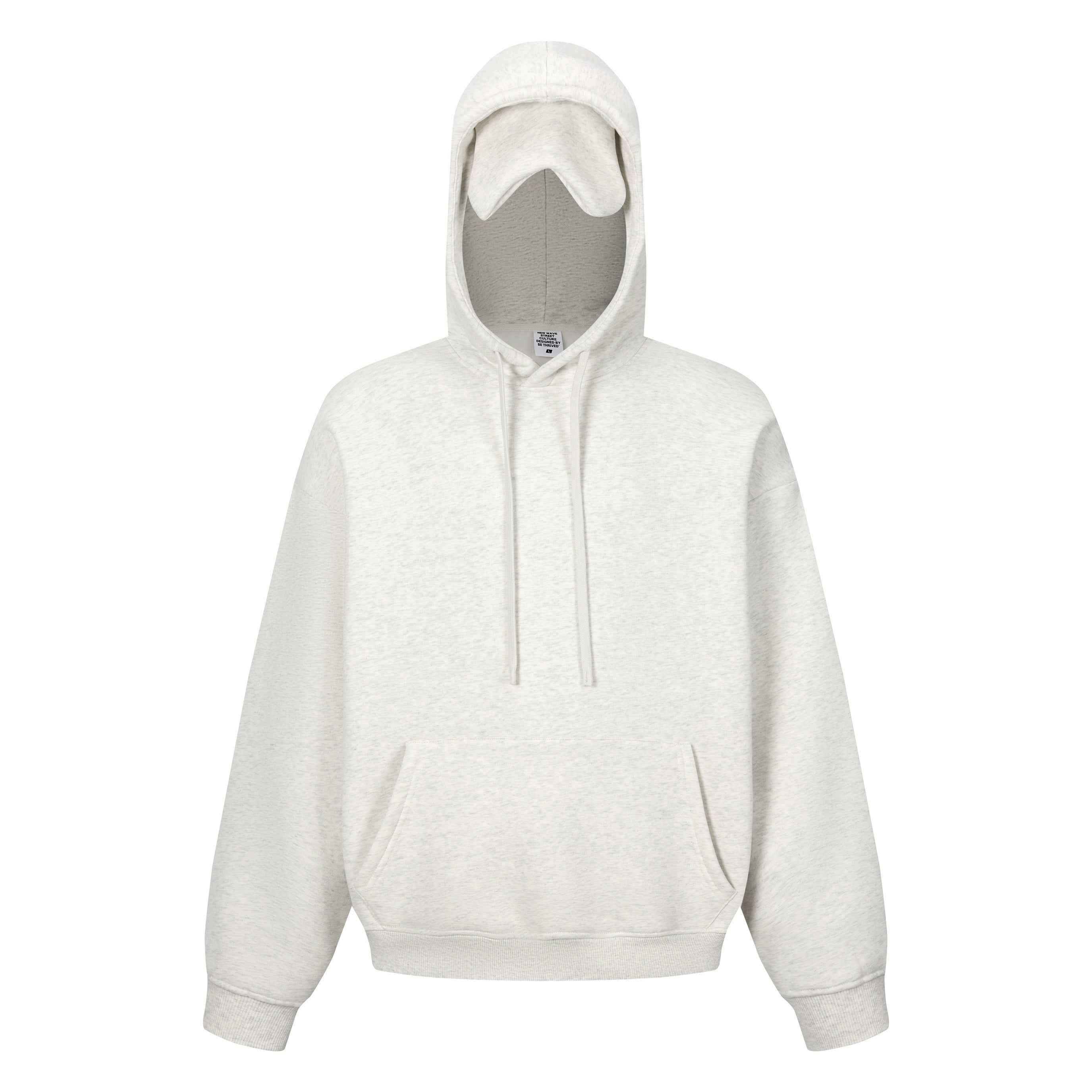 345GSM Men's Eye-Patch Hoodie | Solid Color | MUNSIEUR