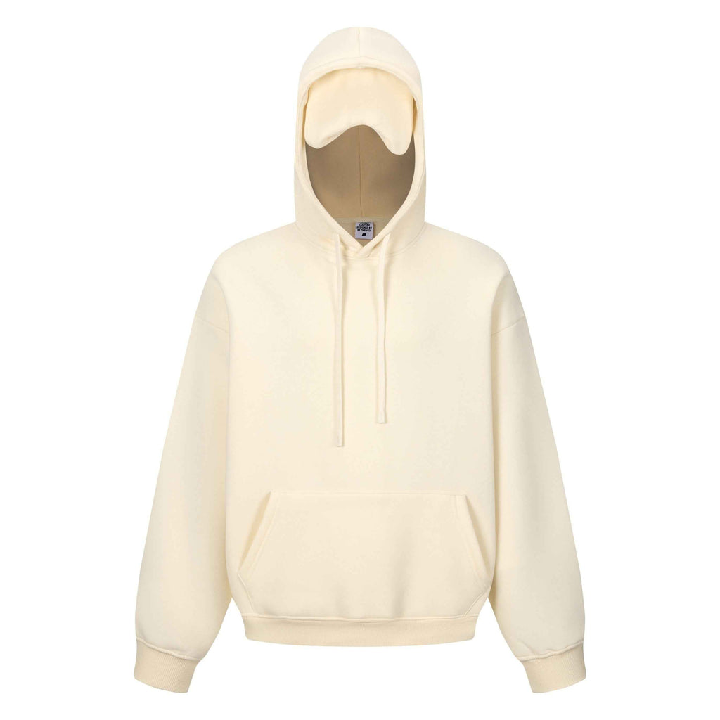 345GSM Men's Eye-Patch Hoodie | Solid Color | MUNSIEUR