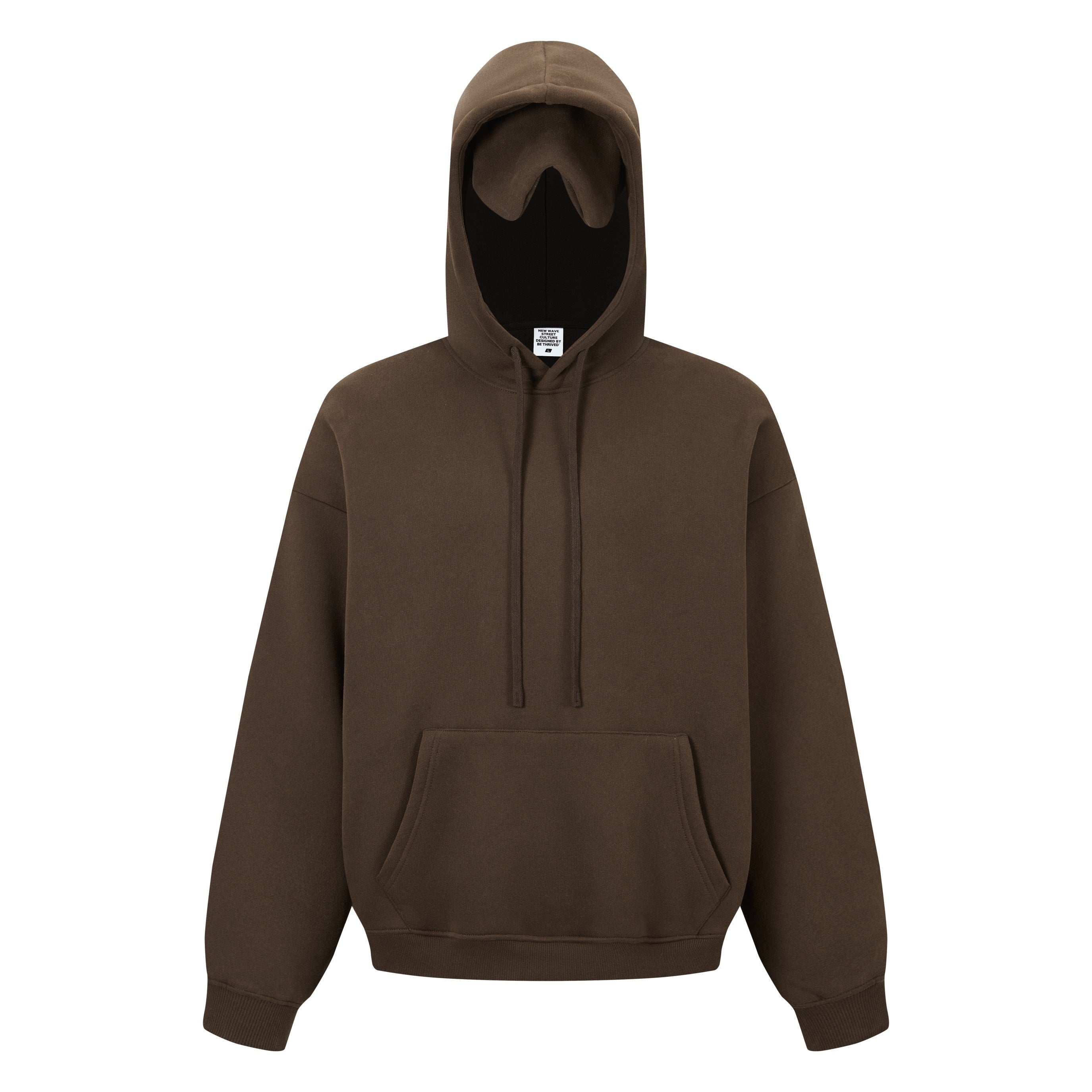345GSM Men's Eye-Patch Hoodie | Solid Color | MUNSIEUR
