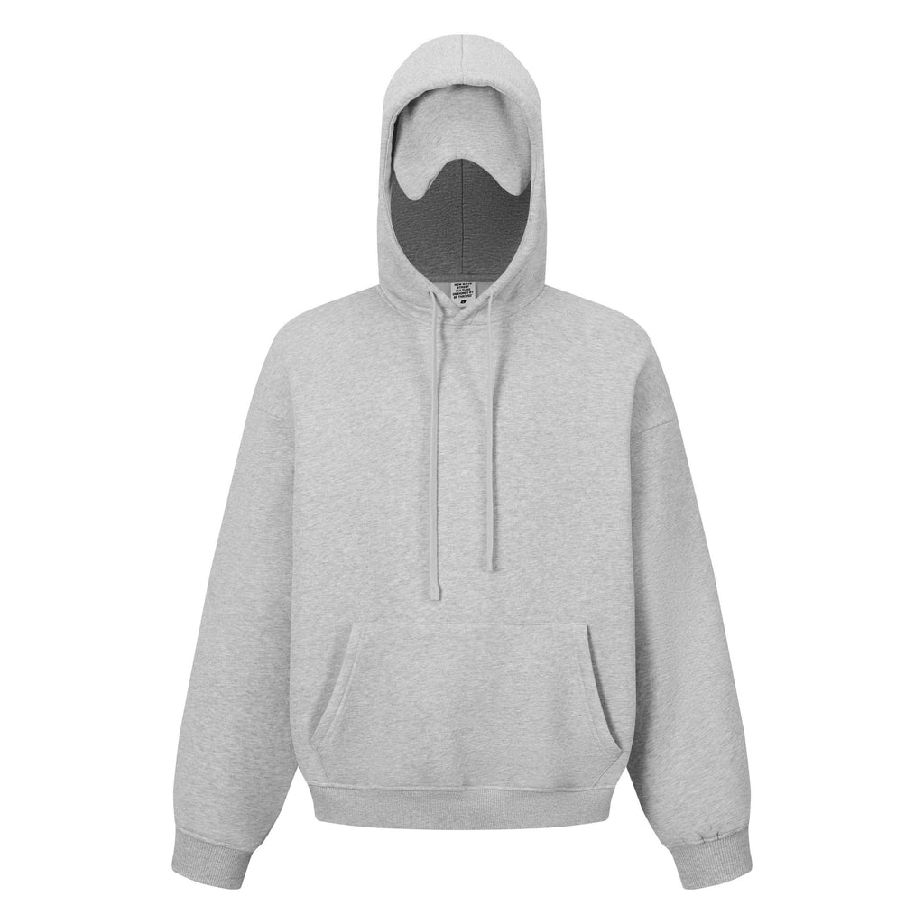 345GSM Men's Eye-Patch Hoodie | Solid Color | MUNSIEUR