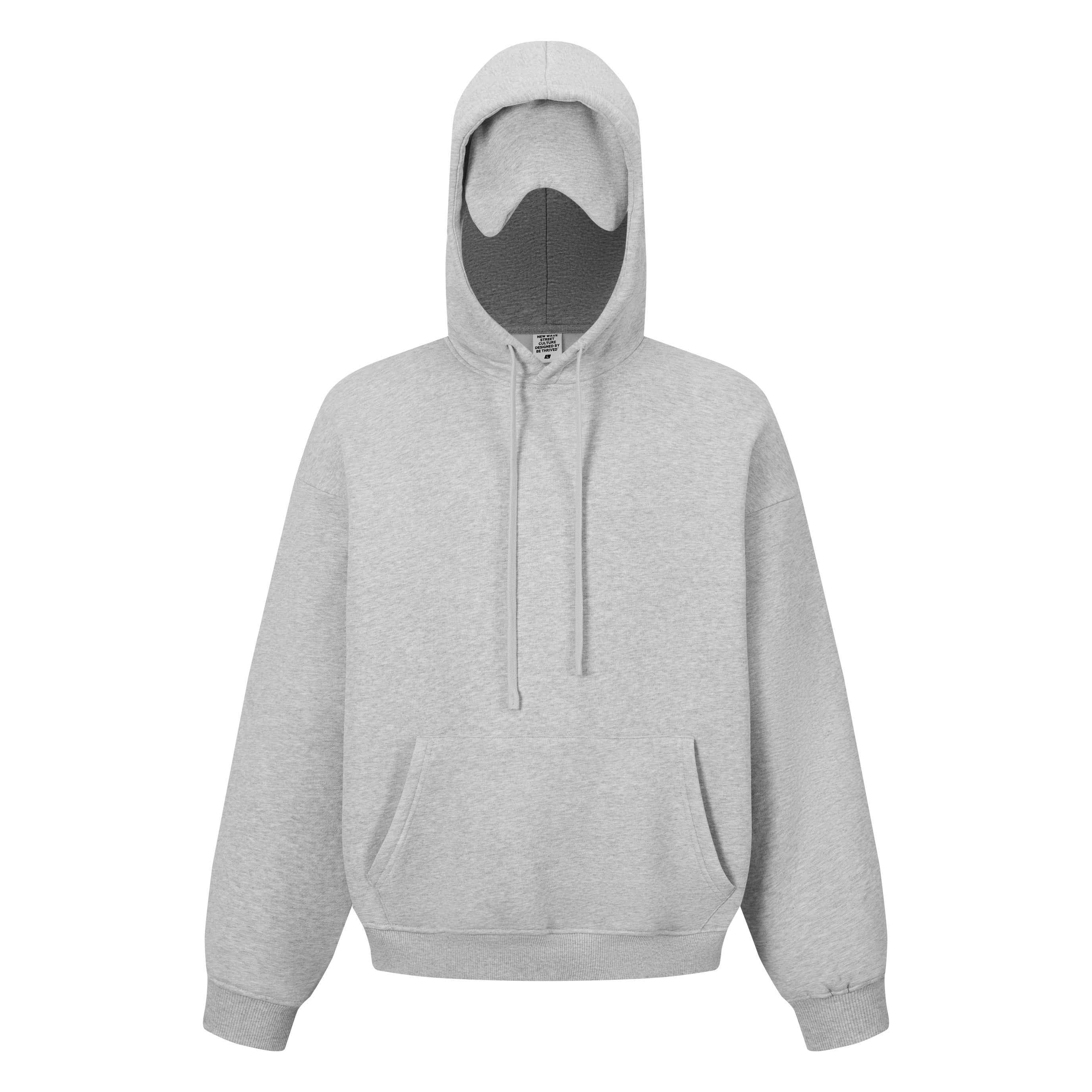 345GSM Men's Eye-Patch Hoodie | Solid Color | MUNSIEUR