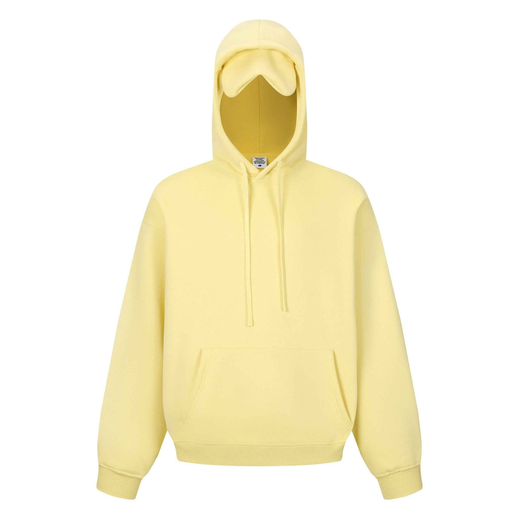 345GSM Men's Eye-Patch Hoodie | Solid Color | MUNSIEUR