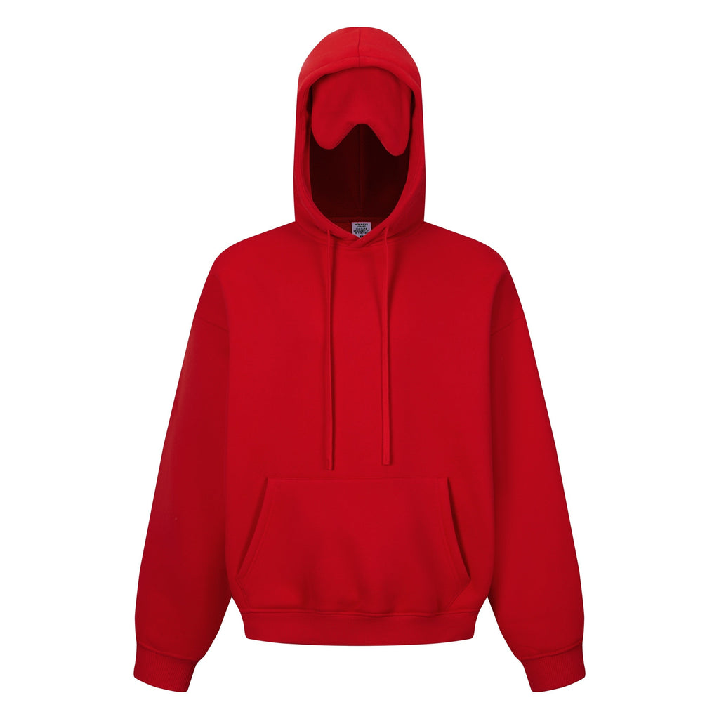 345GSM Men's Eye-Patch Hoodie | Solid Color | MUNSIEUR