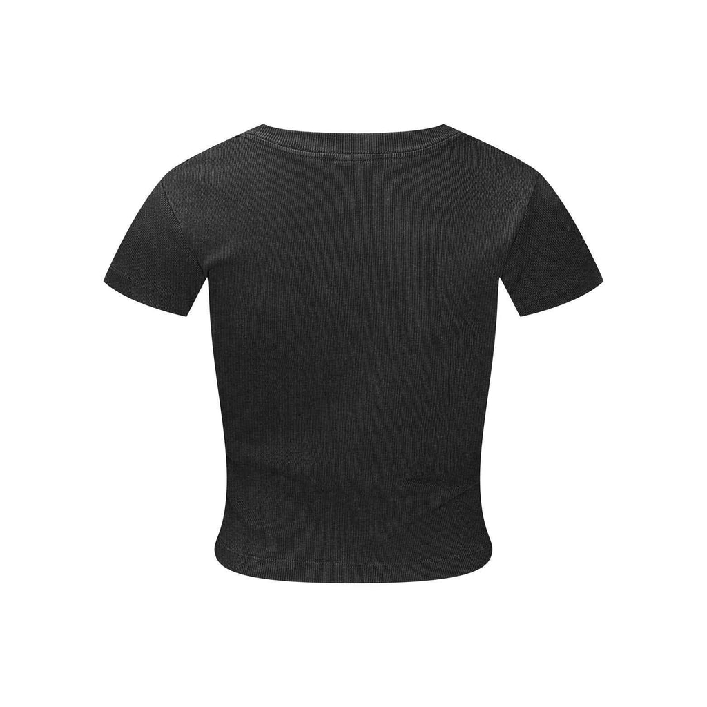Women’s Figure-Flattering Straight Shoulder T-shirt