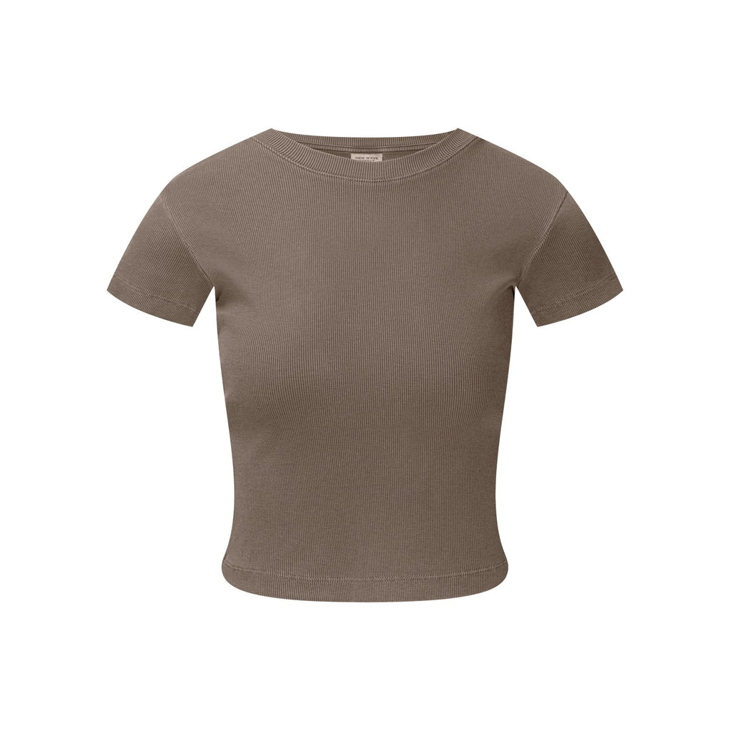 Women’s Figure-Flattering Straight Shoulder T-shirt