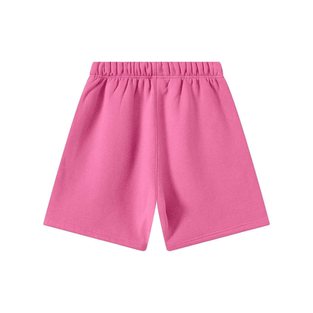 345GSM Men's Fleece-Lined Straight-Leg Shorts
