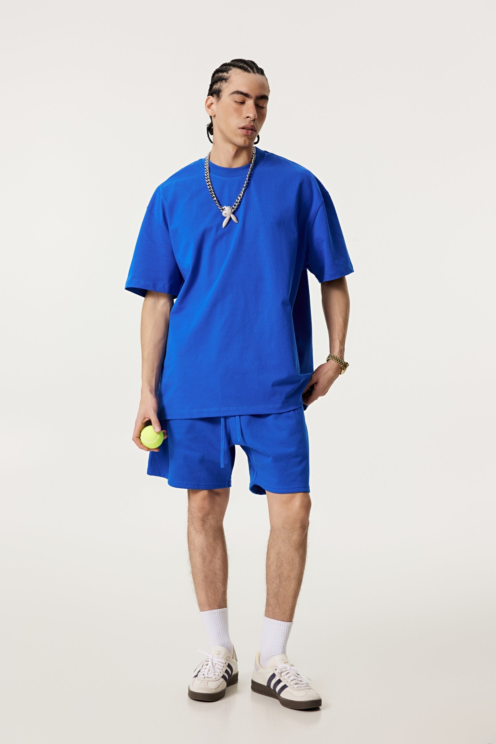 440GSM Unisex Heavyweight French Terry Shorts Bottoms