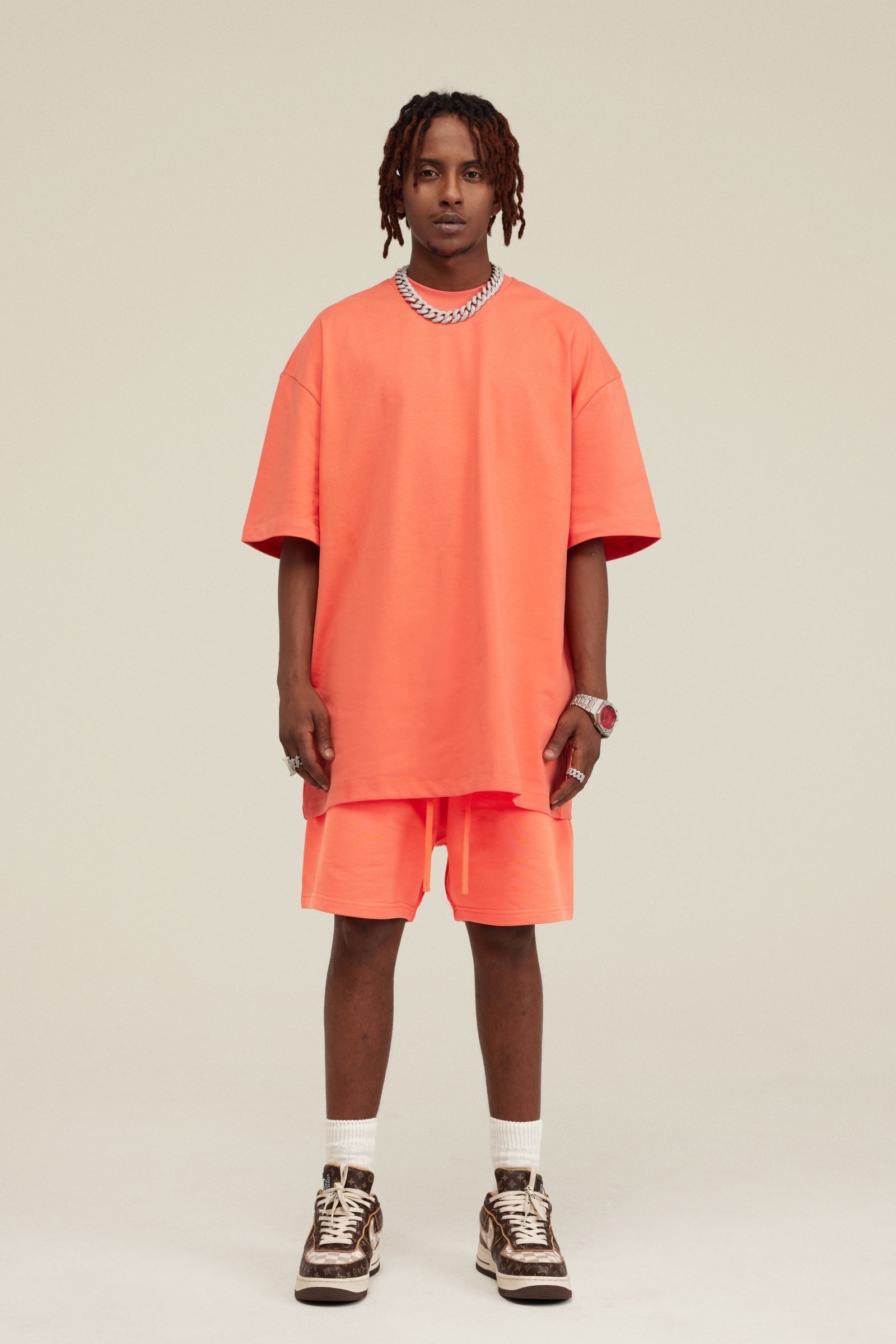 440GSM Unisex Heavyweight French Terry Shorts Bottoms