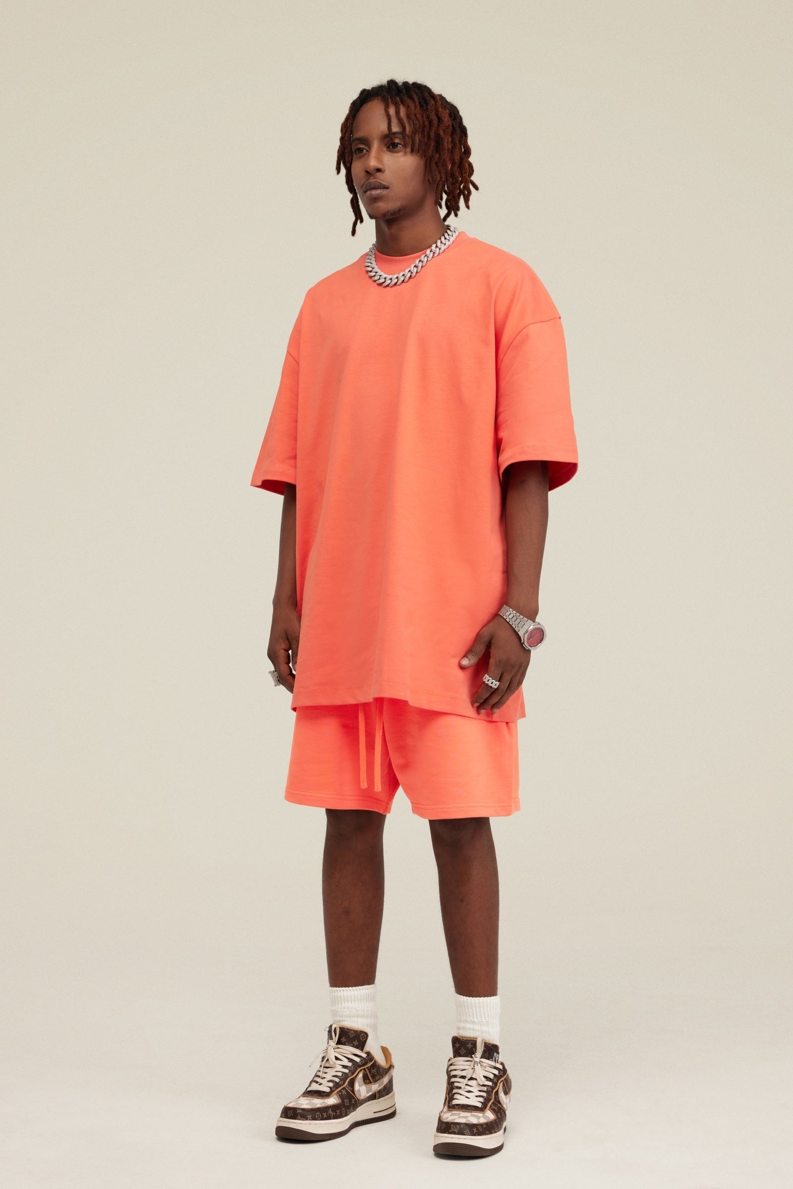 440GSM Unisex Heavyweight French Terry Shorts Bottoms