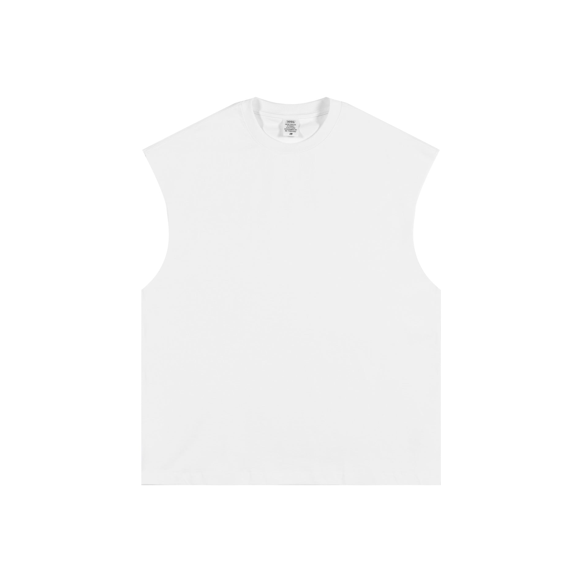 305GSM Unisex Earth-Tone Muscle Tee