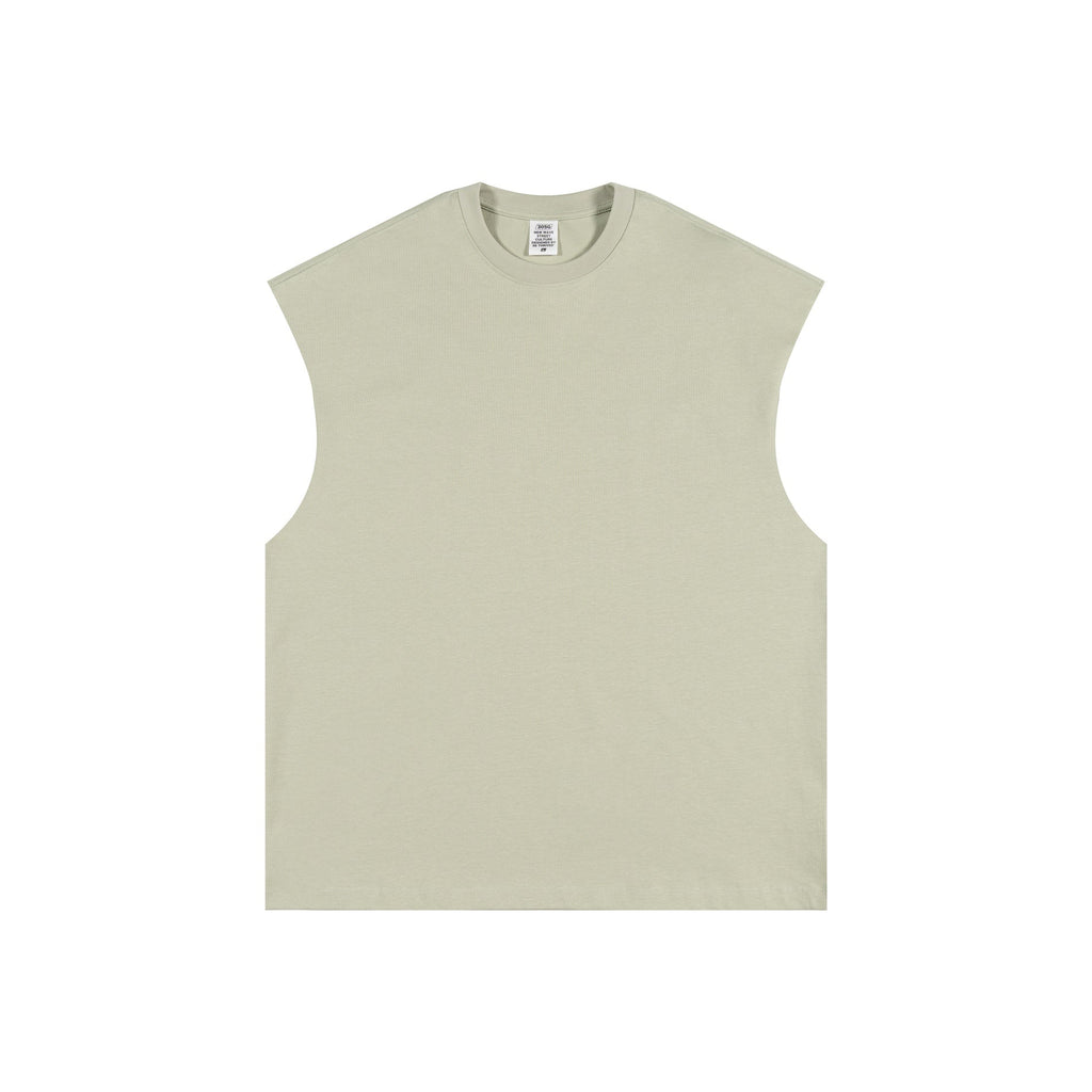 305GSM Unisex Earth-Tone Muscle Tee