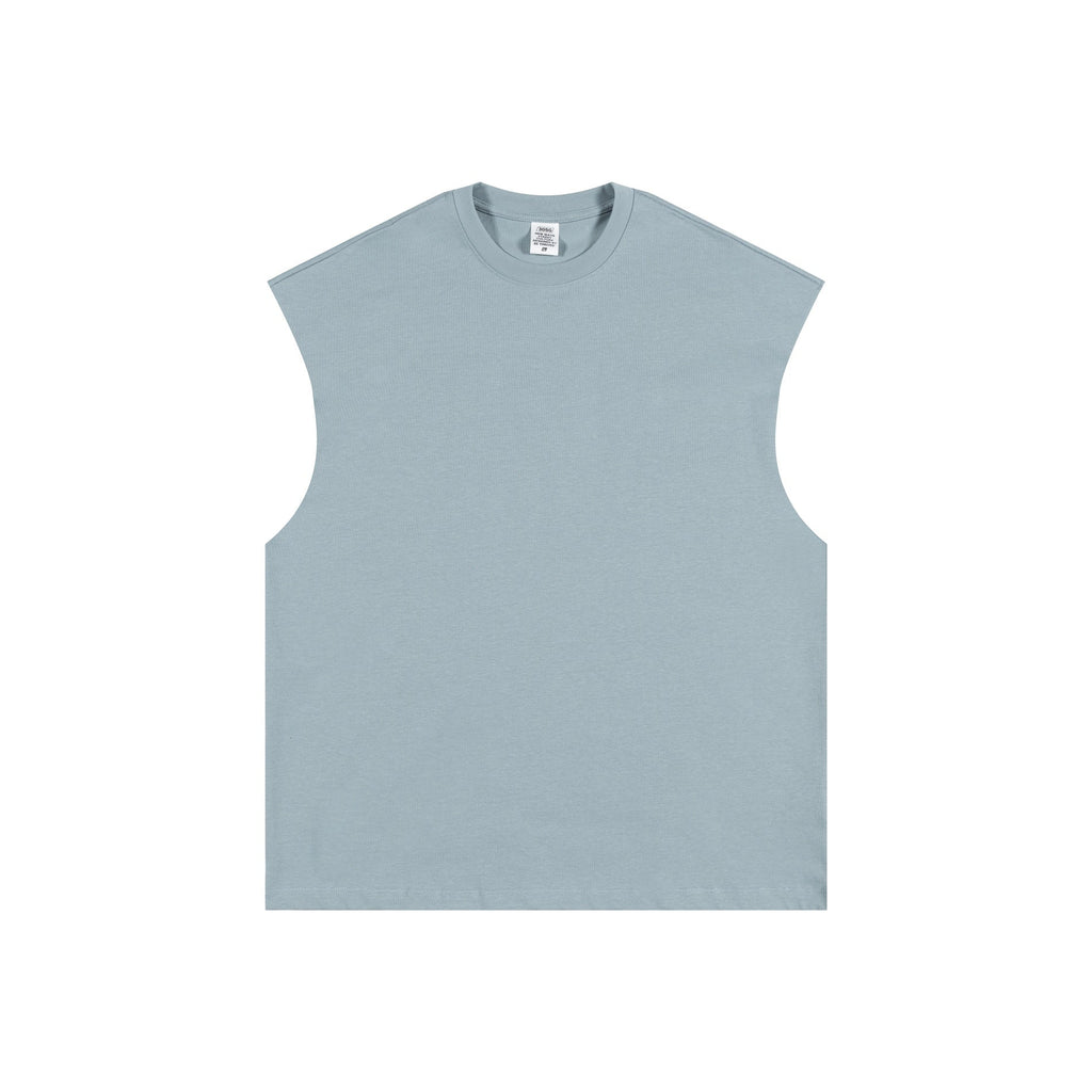 305GSM Unisex Earth-Tone Muscle Tee