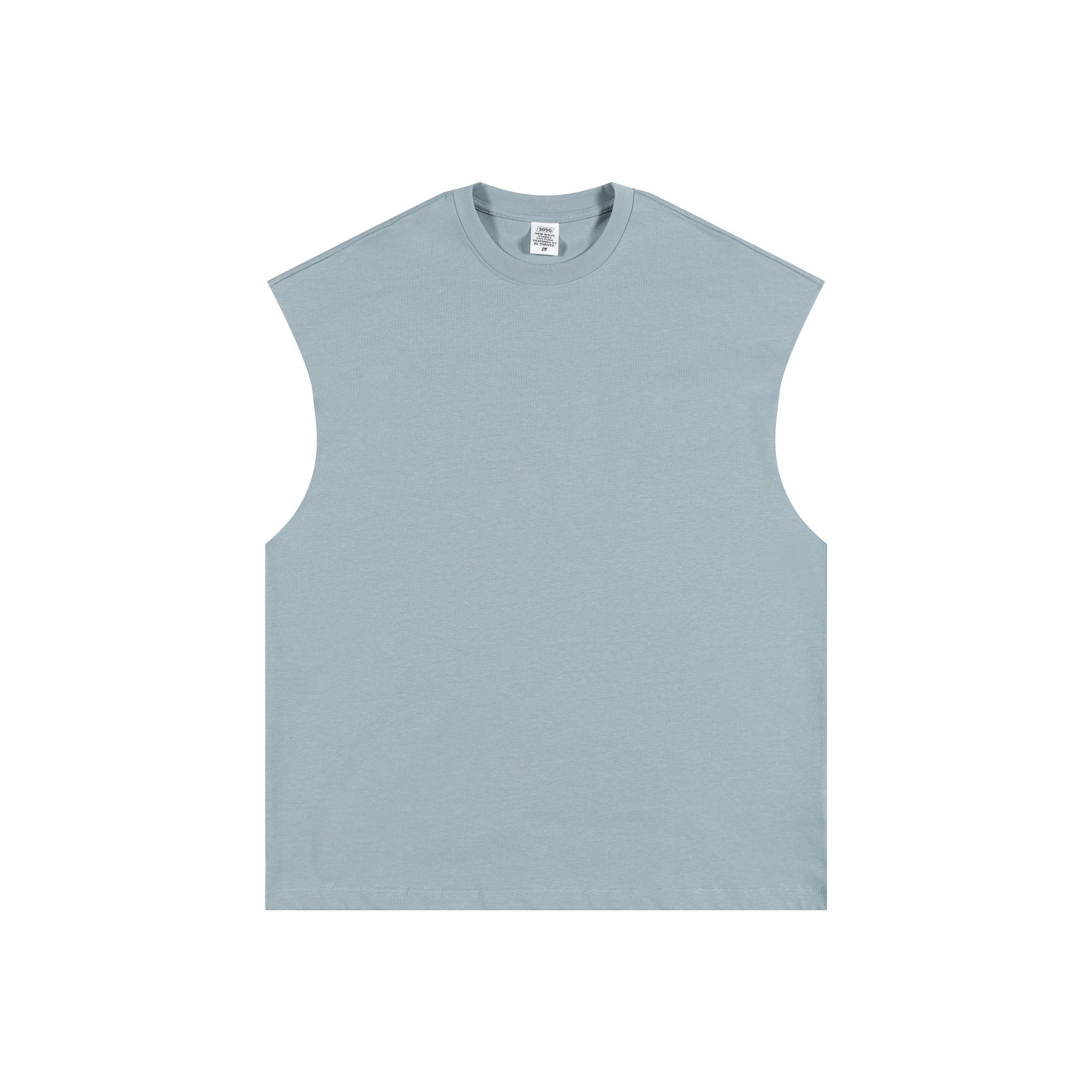 305GSM Unisex Earth-Tone Muscle Tee