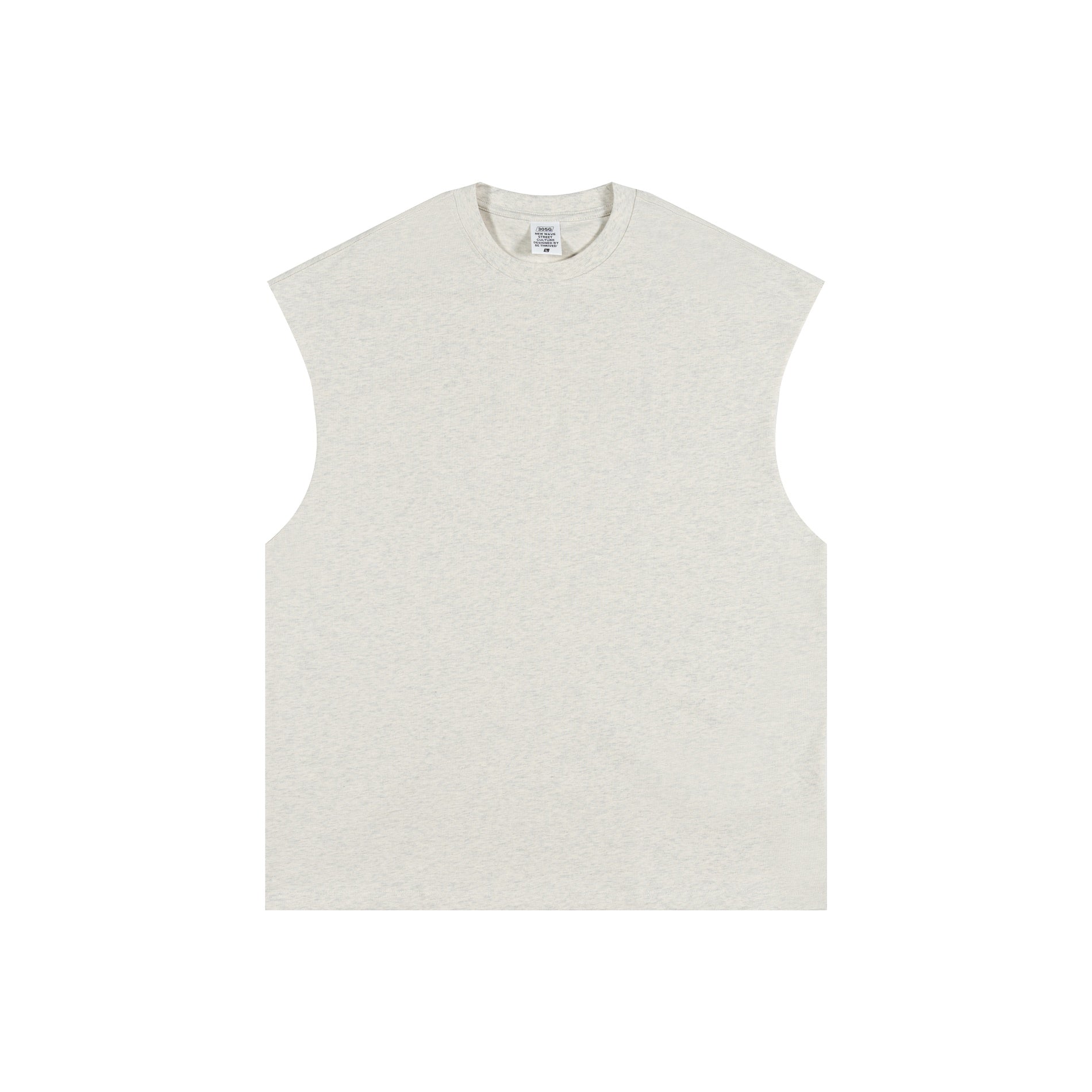 305GSM Unisex Earth-Tone Muscle Tee