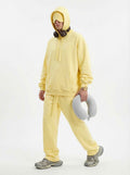 345GSM Men's Eye-Patch Hoodie | Solid Color | MUNSIEUR
