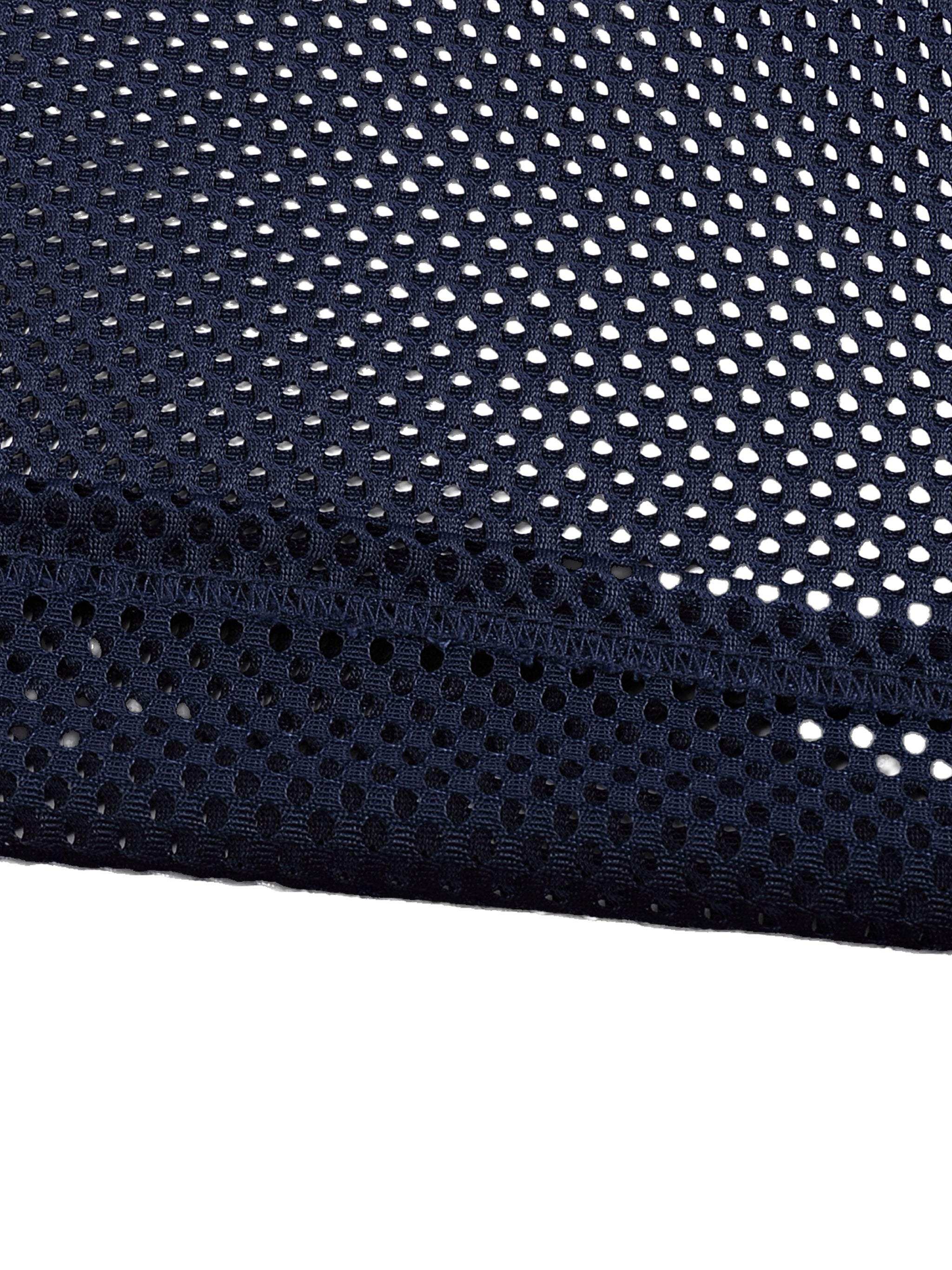 Fearless Apparel Line Taped Mesh Boxy T-shirt for Streetwear unisex