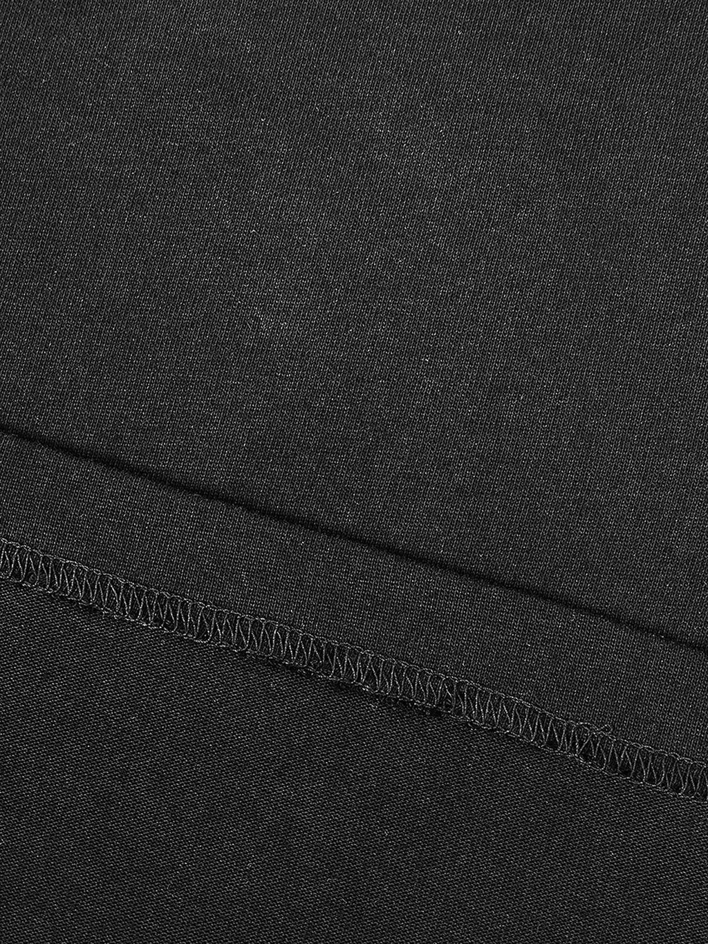 Fearless Apparel Line Contrast Piped Panel T-Shirt
