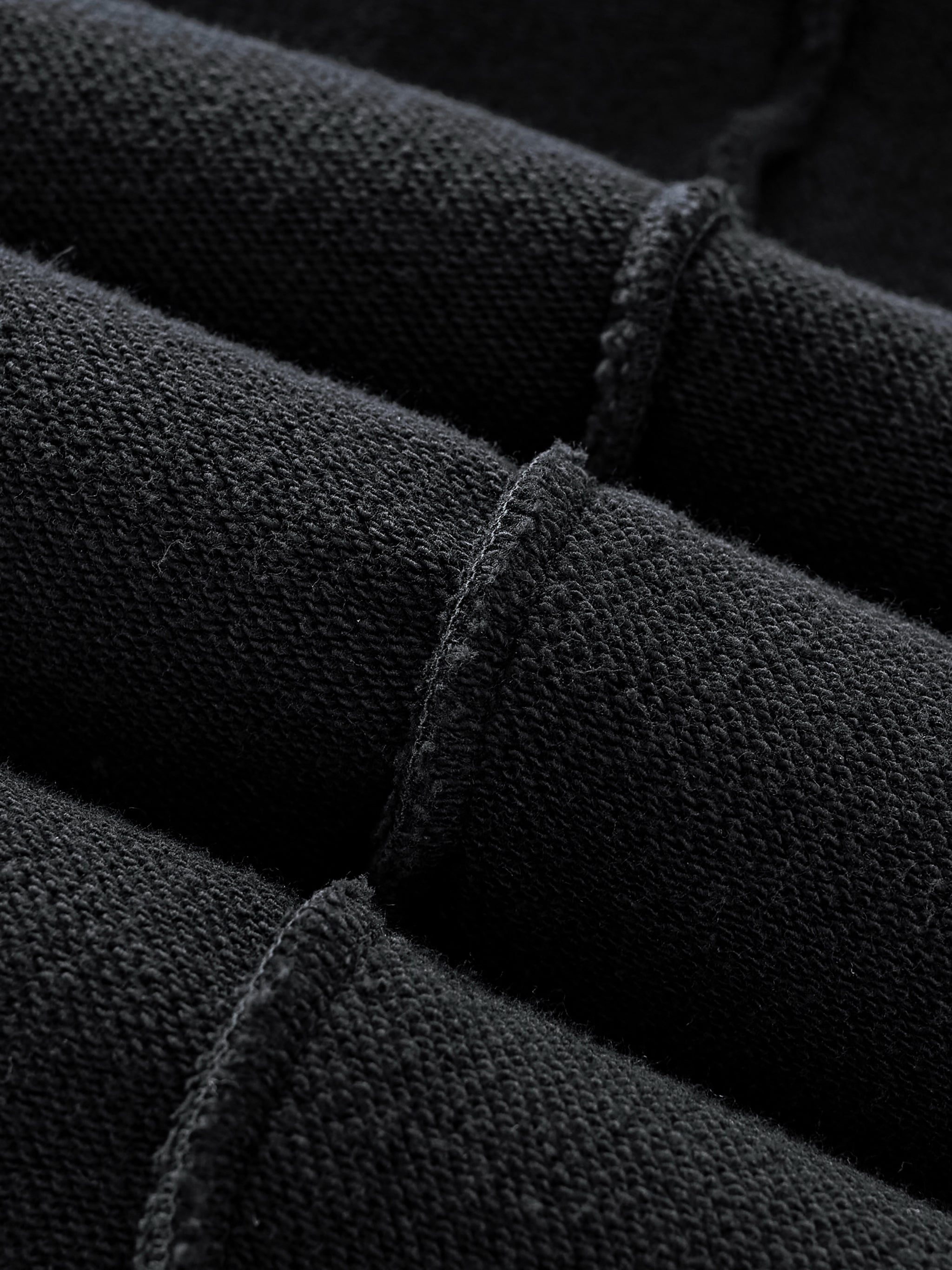 Fearless Apparel Raw-Seam Enzyme Washed Sweatpants – 100% Cotton Heavyweight Streetwear
