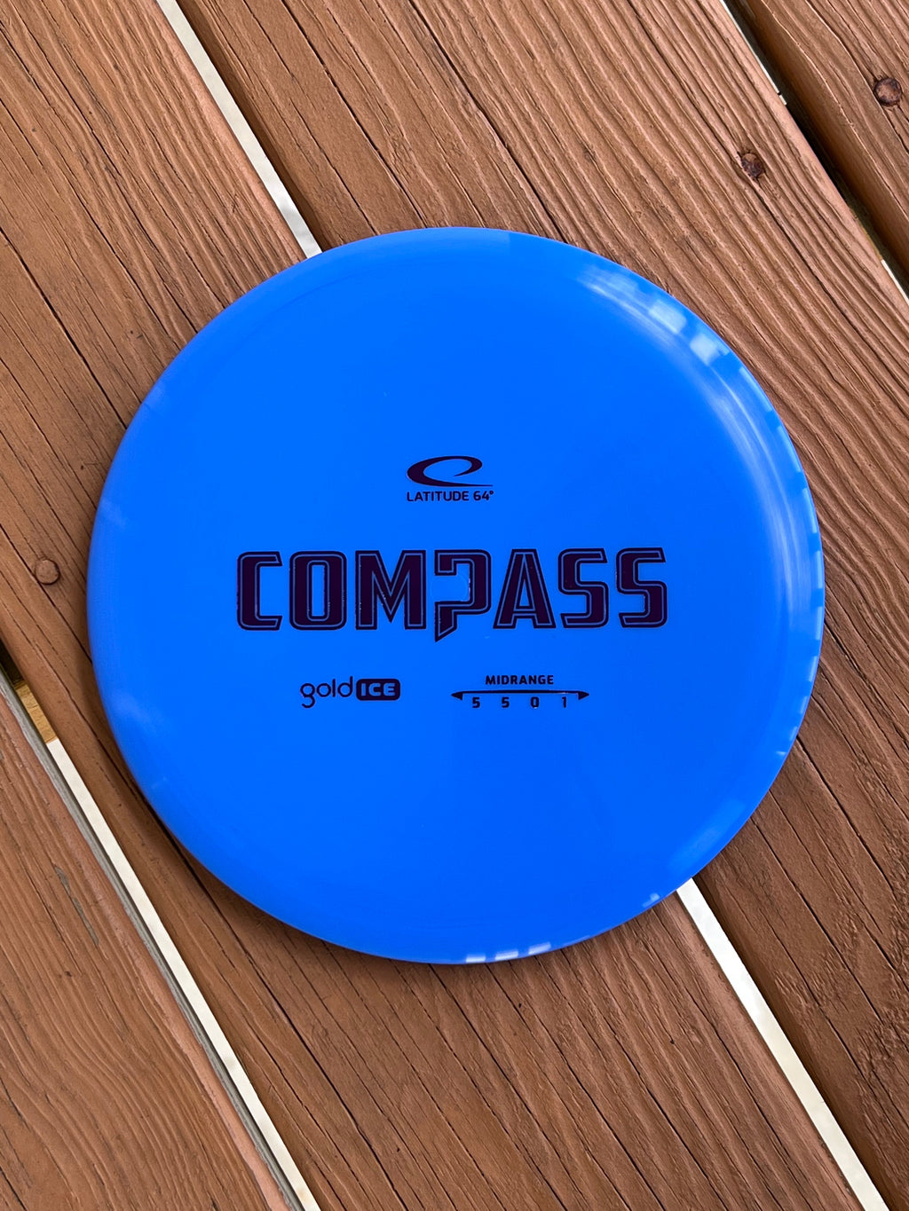 Gold Ice Compass