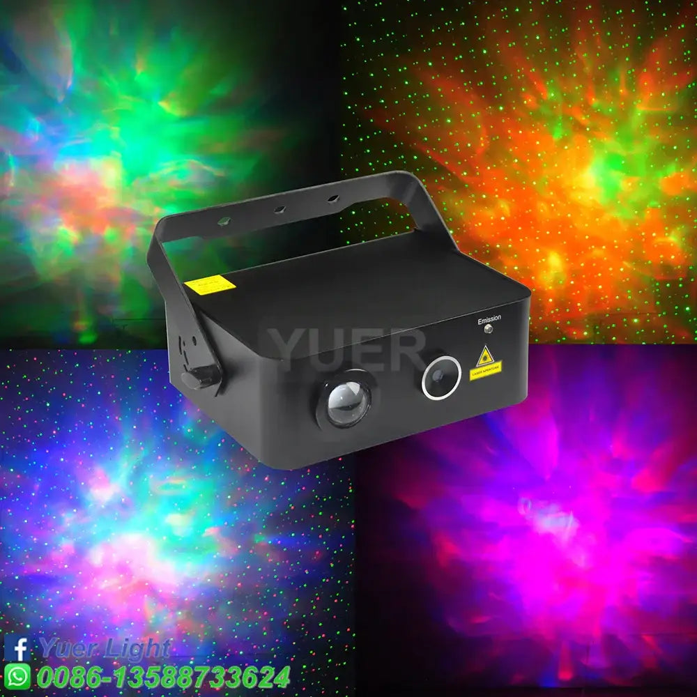 Industrial black led disco stage projector living room party light