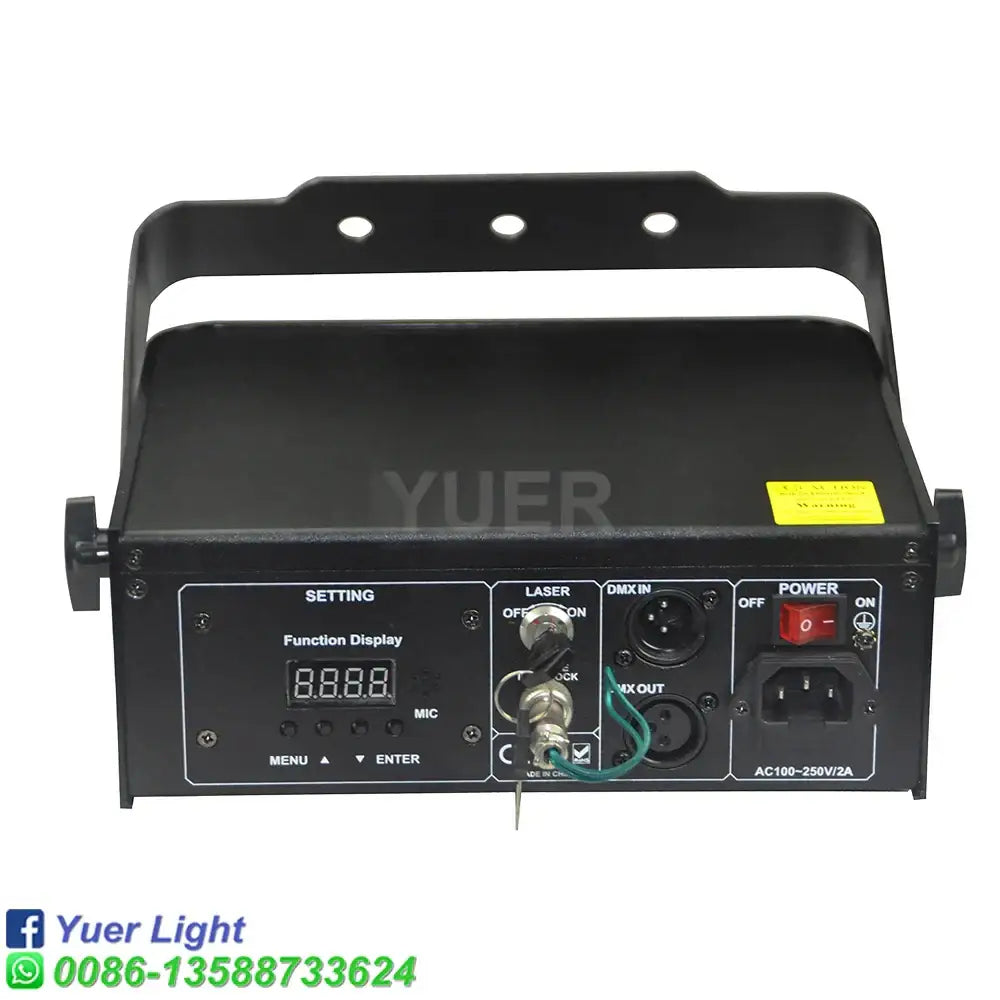 Industrial black led disco stage projector living room party light