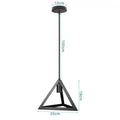 Industrial black metal cage pendant light kitchen decor