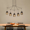 Industrial black metal island light fixture kitchen hanging ceiling lamp