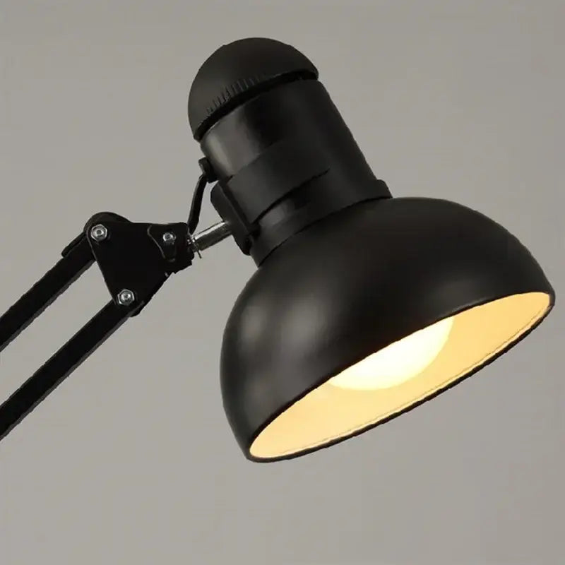 Industrial black spider iron chandelier living room pendant light