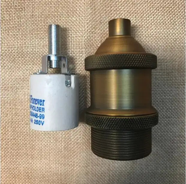 Industrial e27 socket lamp holder – kitchen metallic light base